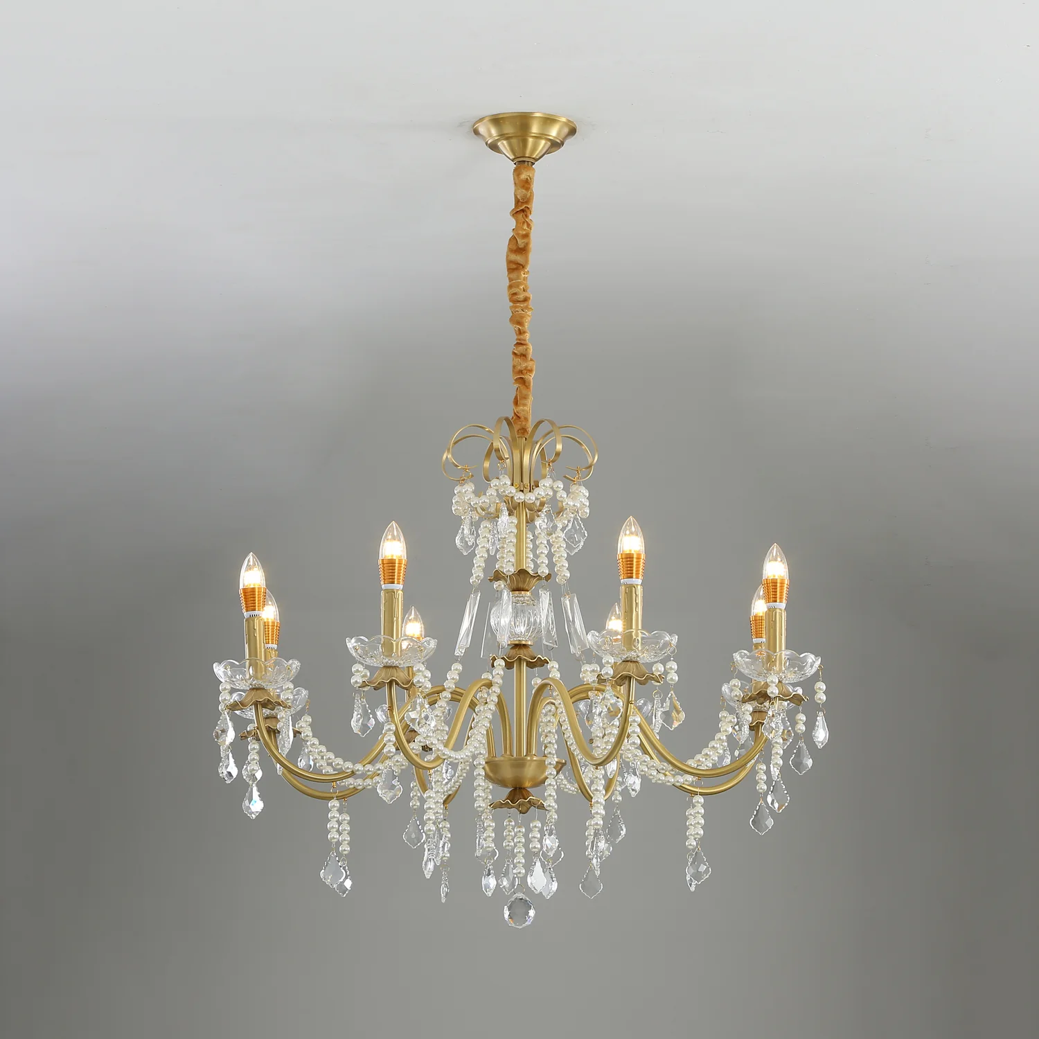 Crystal Pearl Chandelier - Image 3