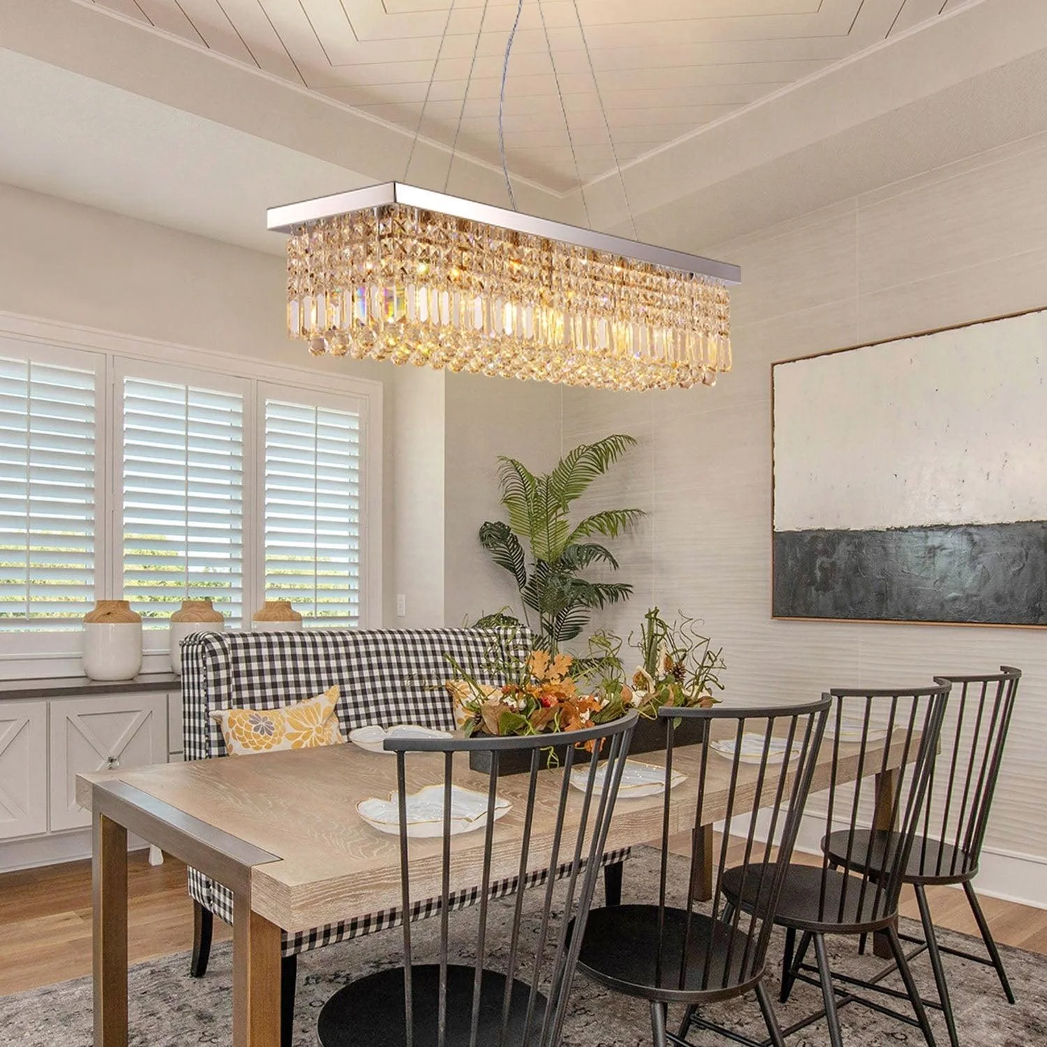 Crystal Raindrop Chandelier - Image 3