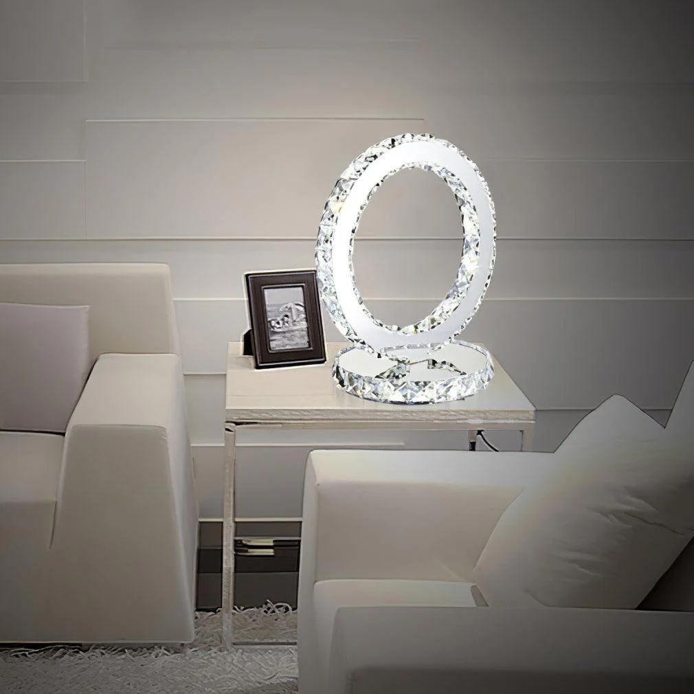 Crystal Rings Table Lamp - Image 4
