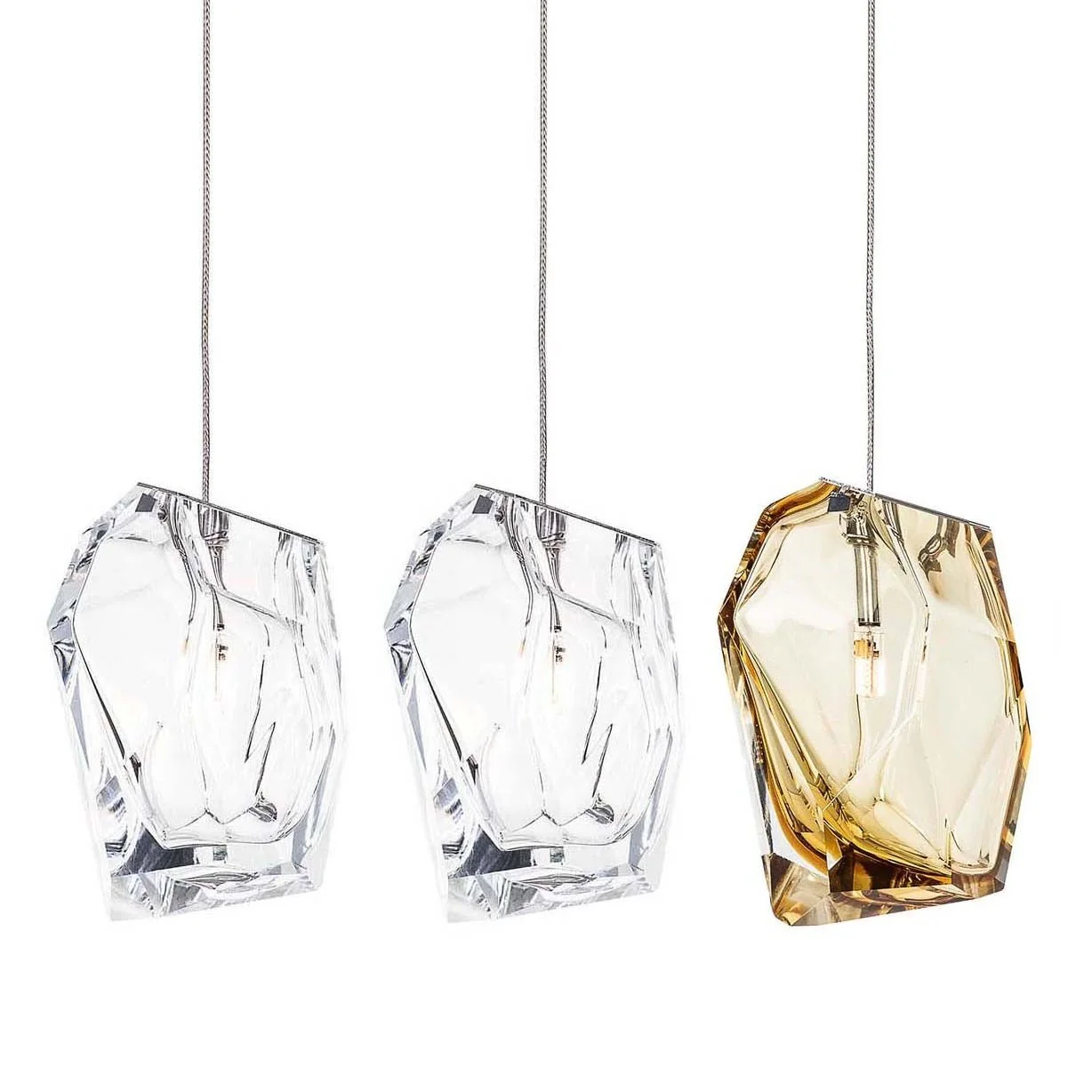 Crystal Rock Cluster Pendant Light - Image 29