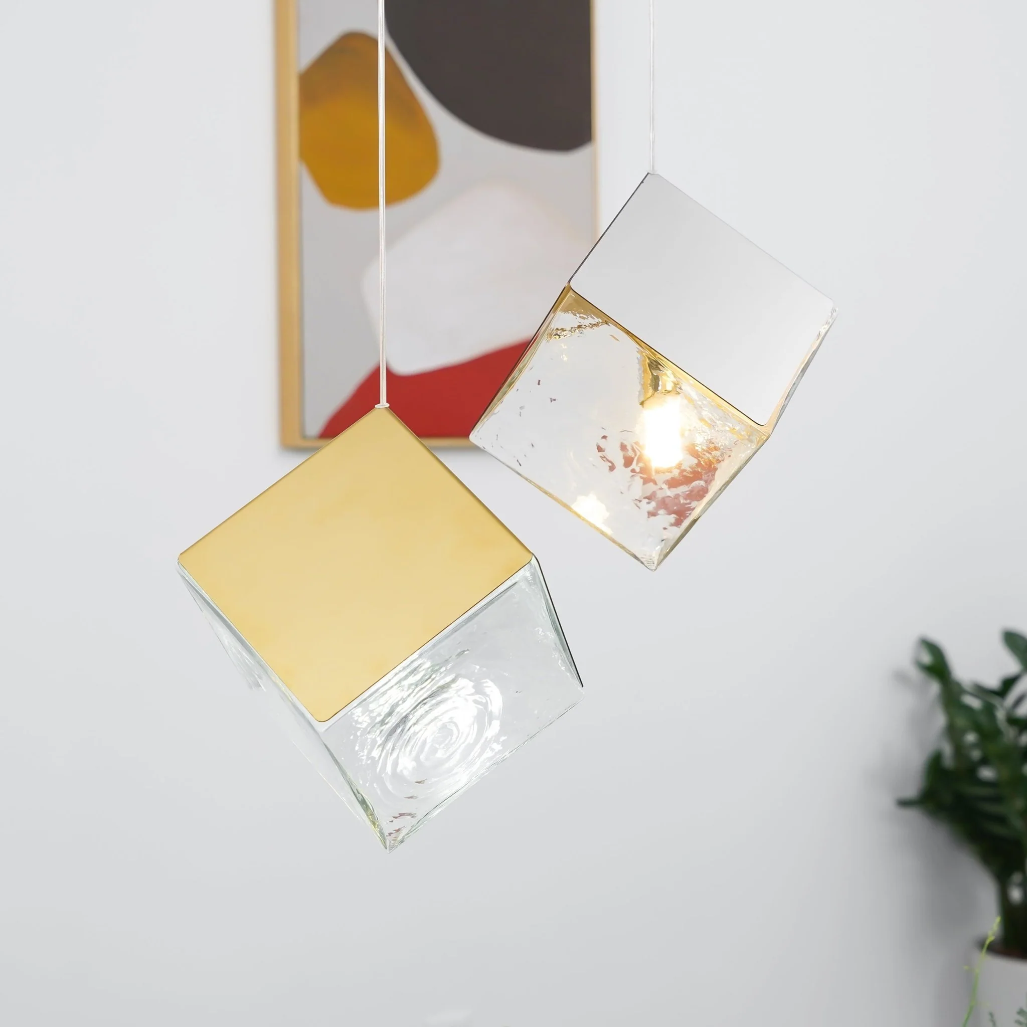 Cubic Luster Cascade Chandelier - Image 32