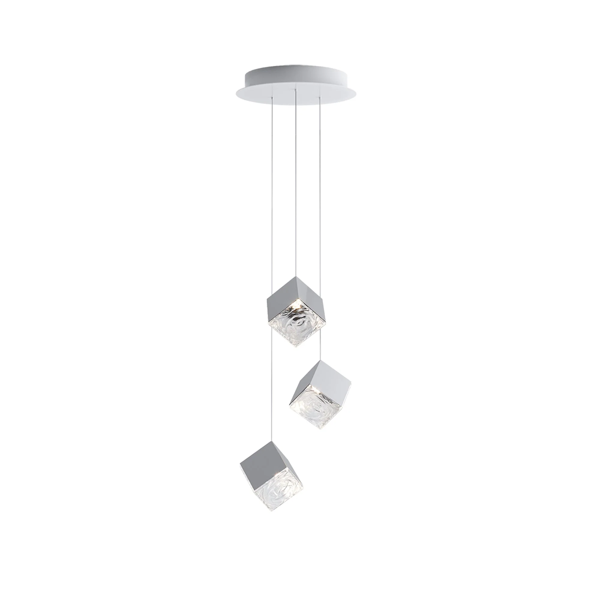 Cubic Luster Cascade Chandelier - Image 38