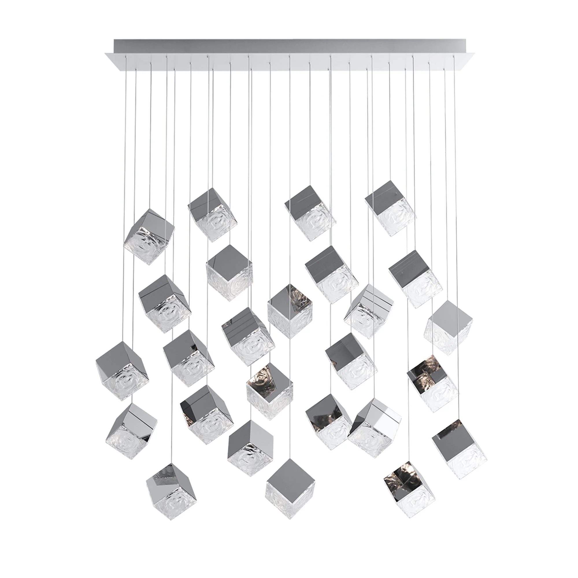 Cubic Luster Cascade Chandelier - Image 45