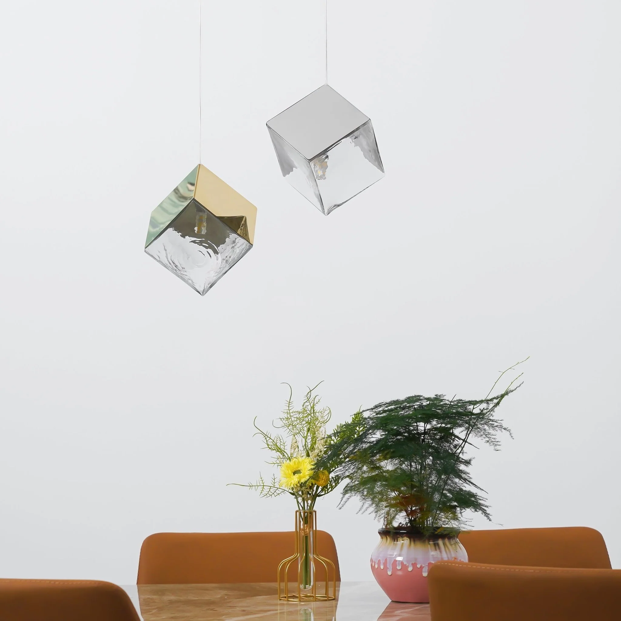 Cubic Luster Cascade Chandelier - Image 46