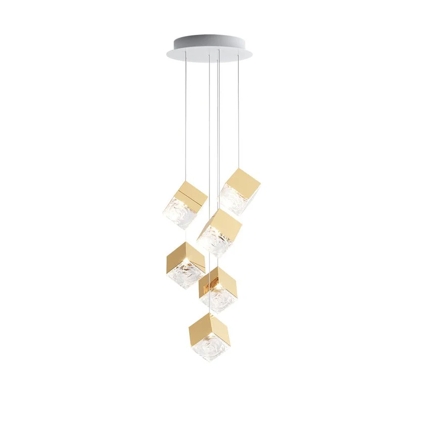 Cubic Luster Cascade Chandelier - Image 49