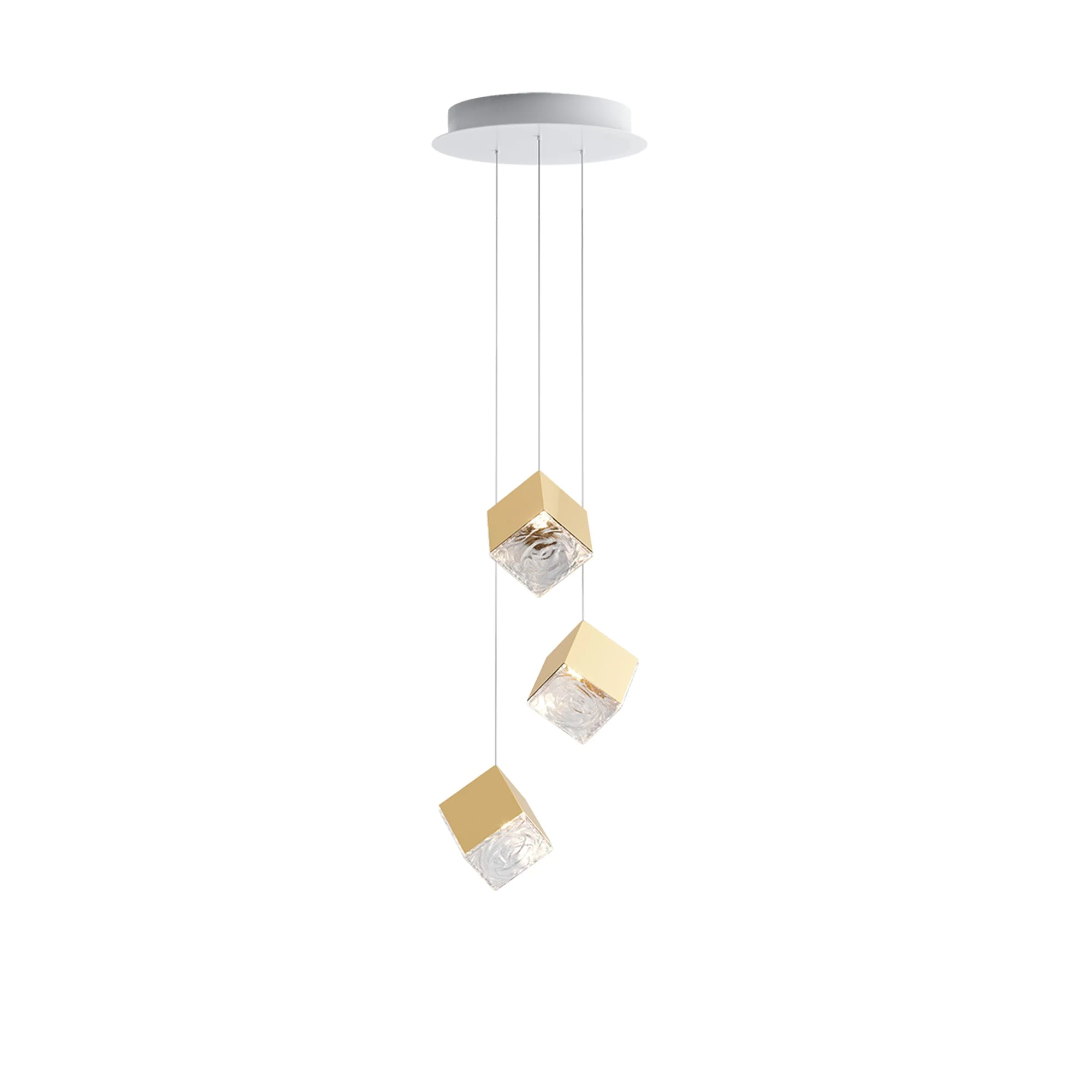 Cubic Luster Cascade Chandelier - Image 50