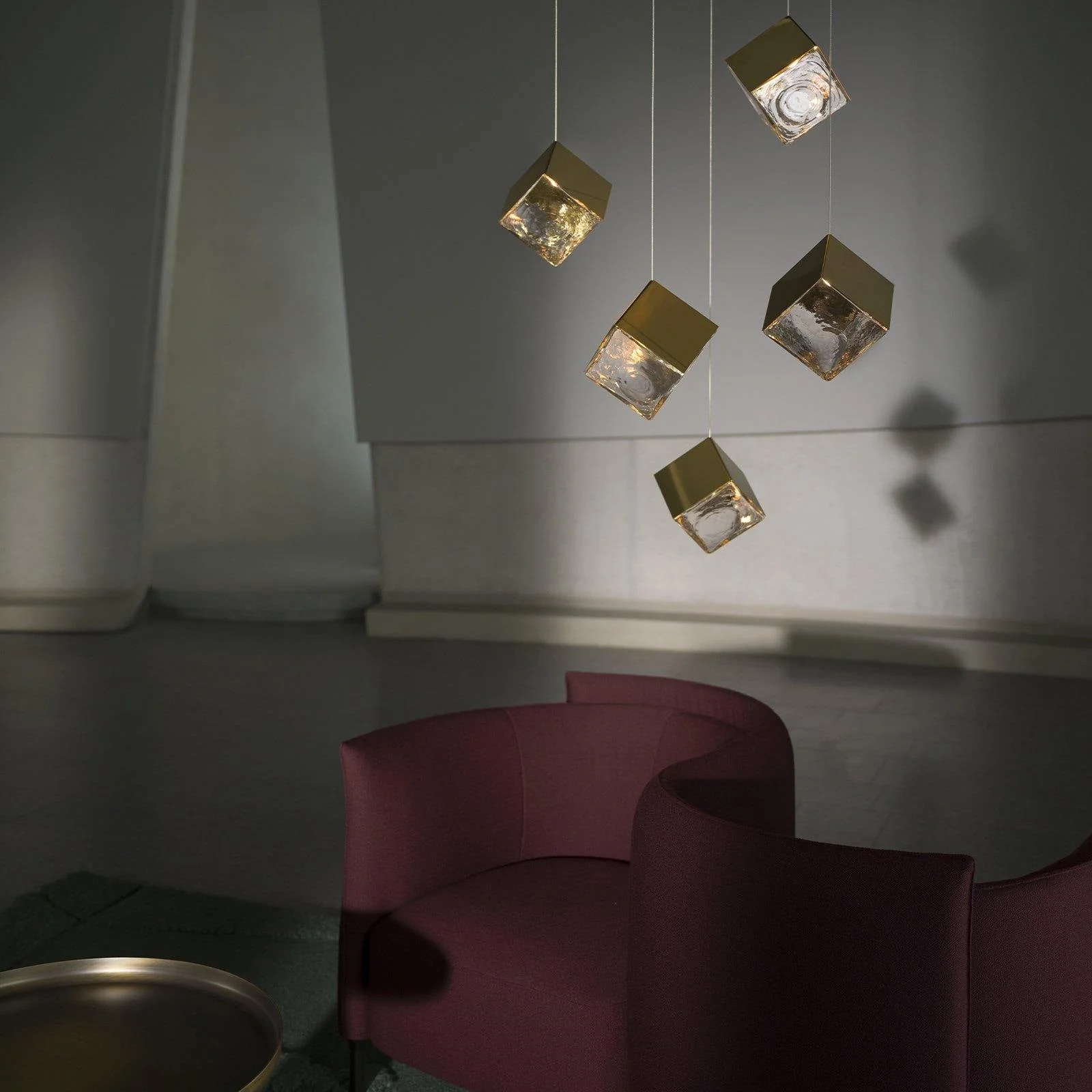 Cubic Luster Cascade Chandelier - Image 68