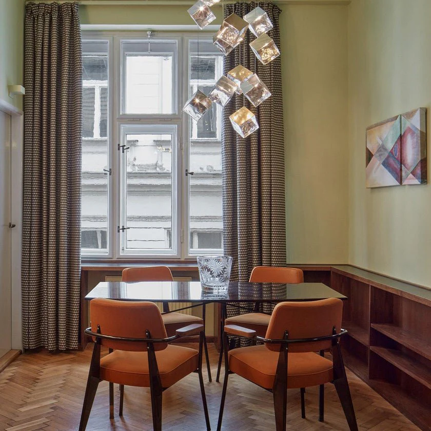 Cubic Luster Cascade Chandelier - Image 8