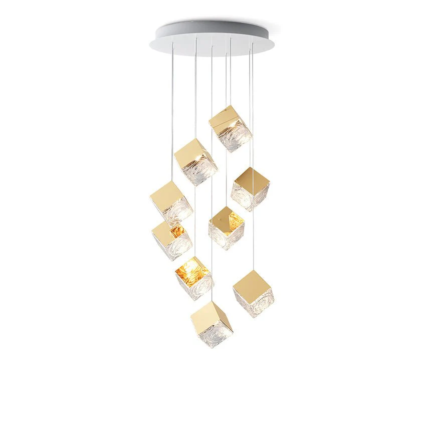 Cubic Luster Cascade Chandelier - Image 86