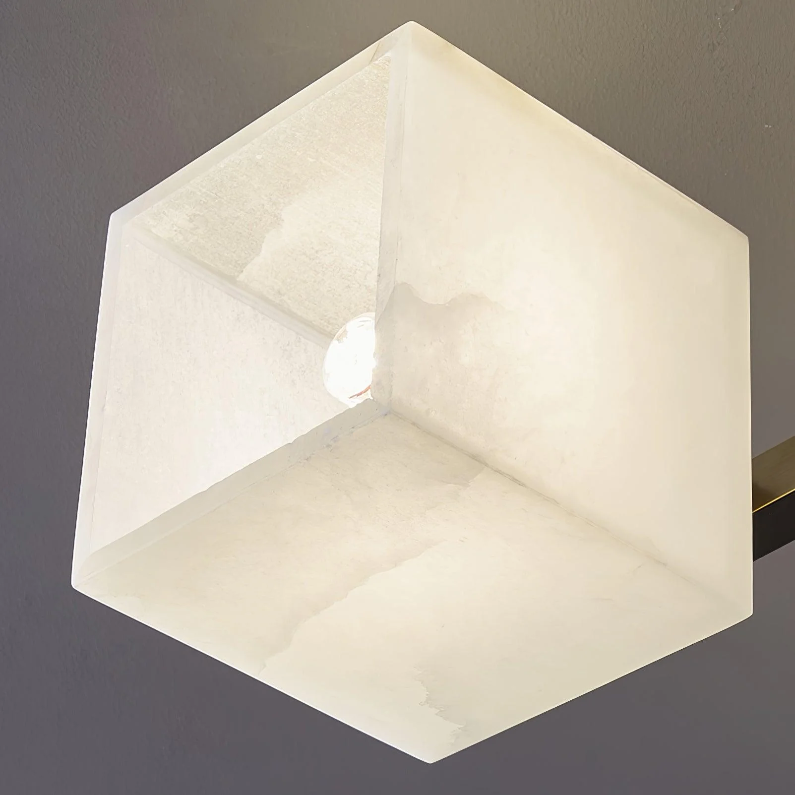 Cubist Alabaster Cluster Ceiling Lamp - Image 27