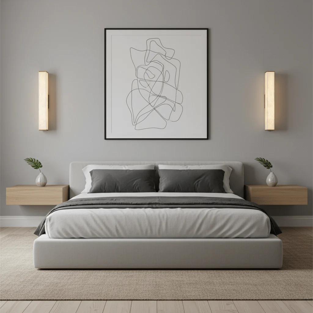 Cuboid Alabaster Wall Light - Image 4
