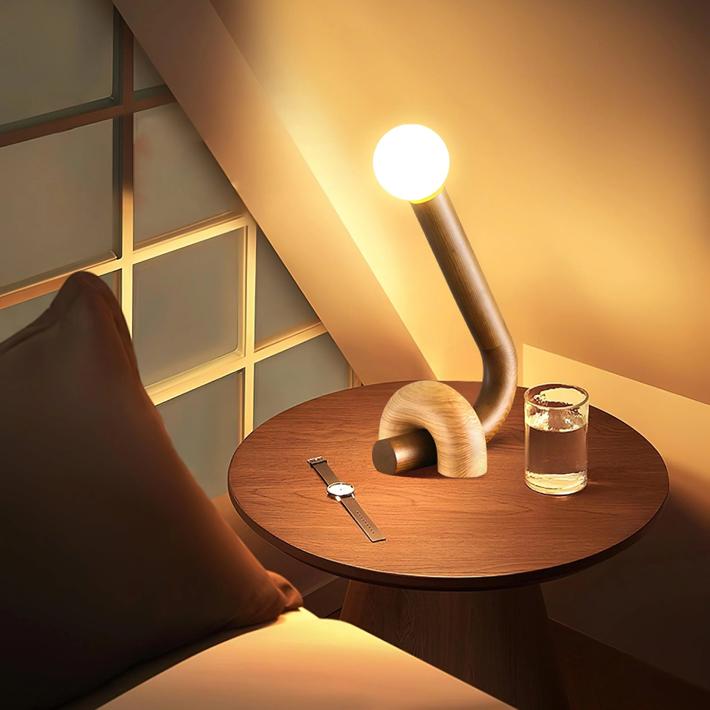 Curled Table Lamp - Image 6