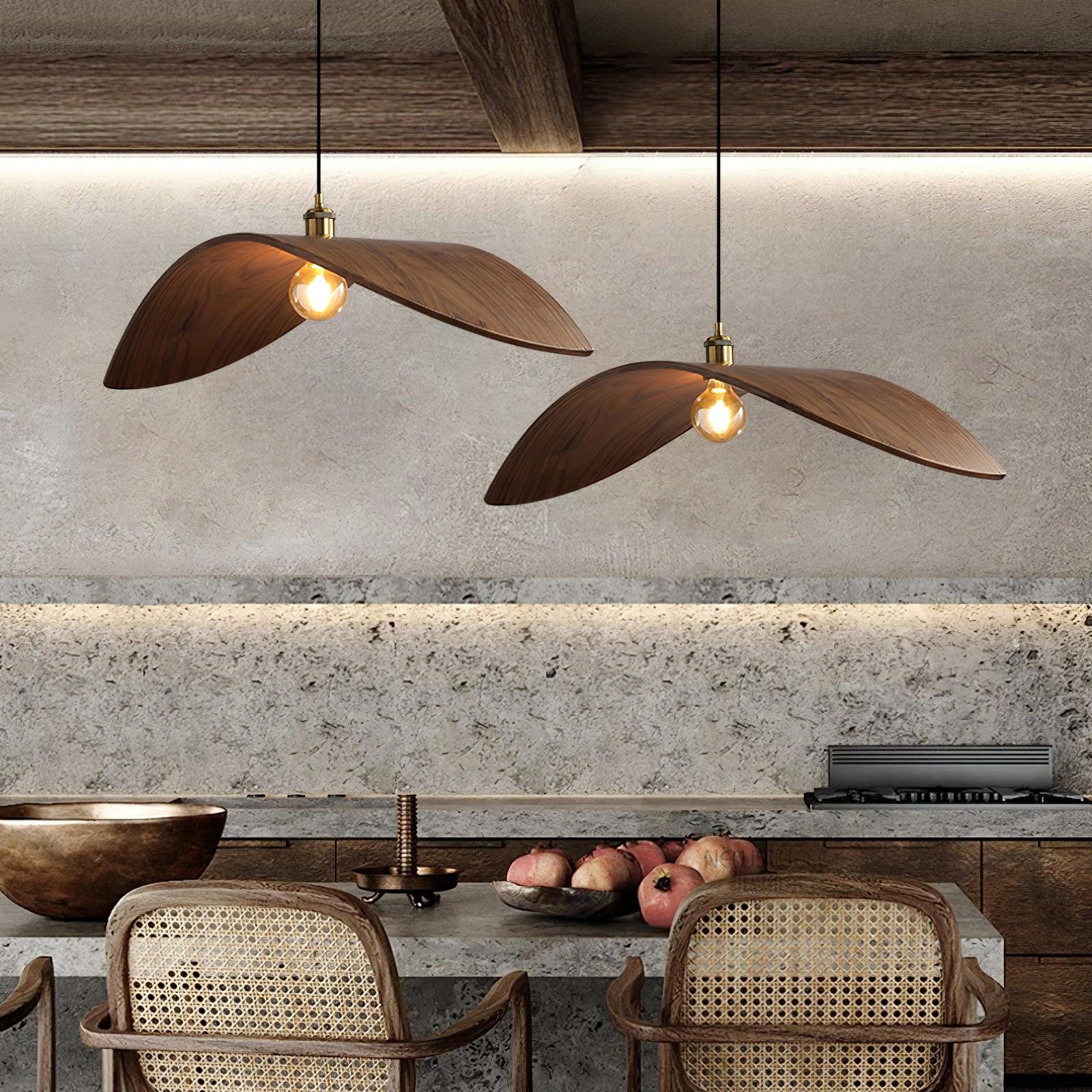 Curve Wooden Pendant Lamp - Image 14
