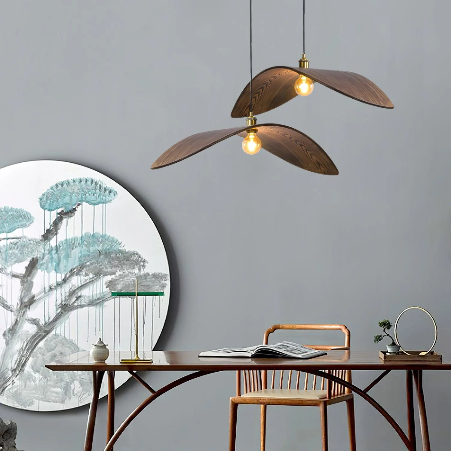 Curve Wooden Pendant Lamp - Image 18