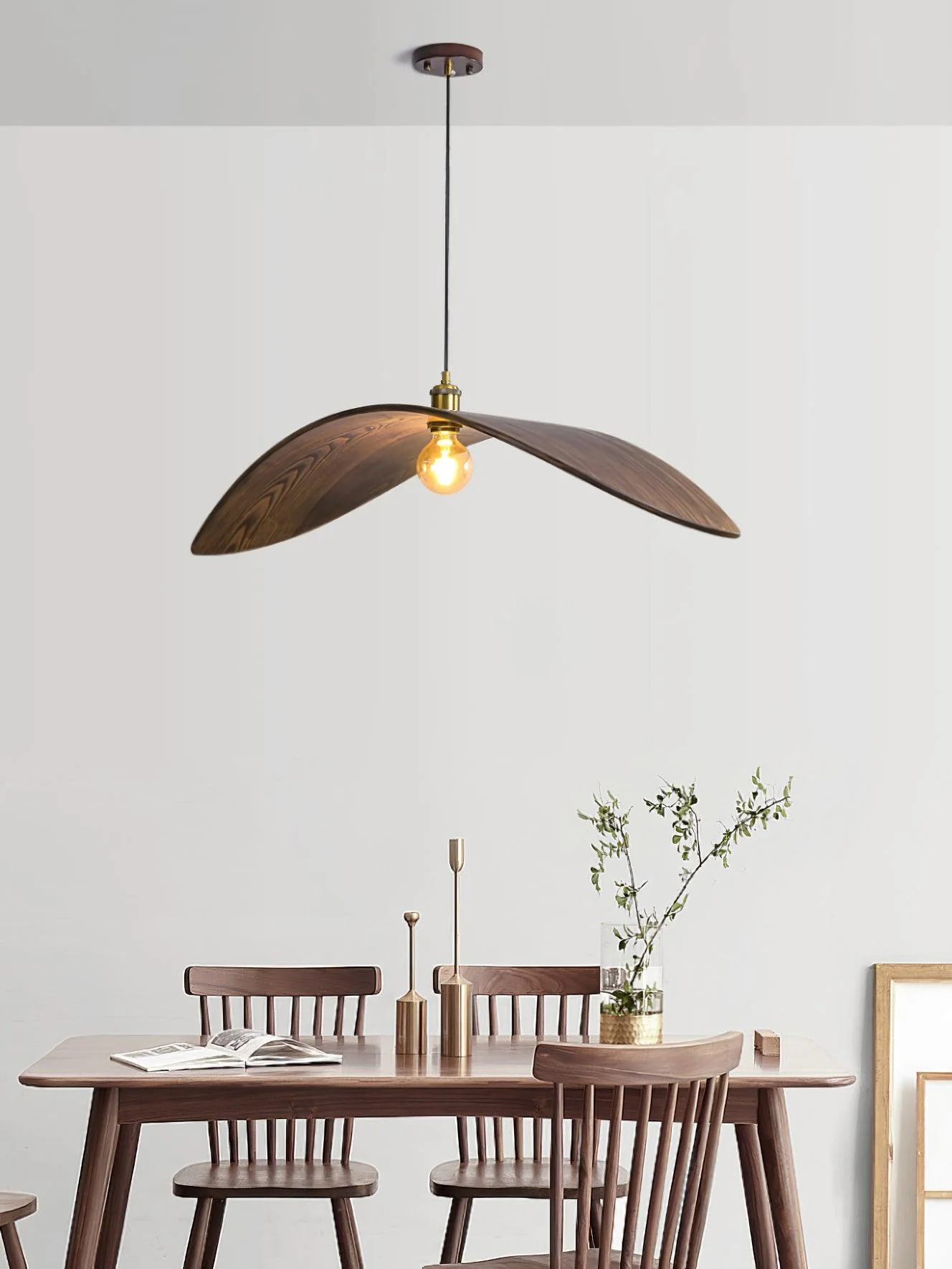 Curve Wooden Pendant Lamp - Image 27