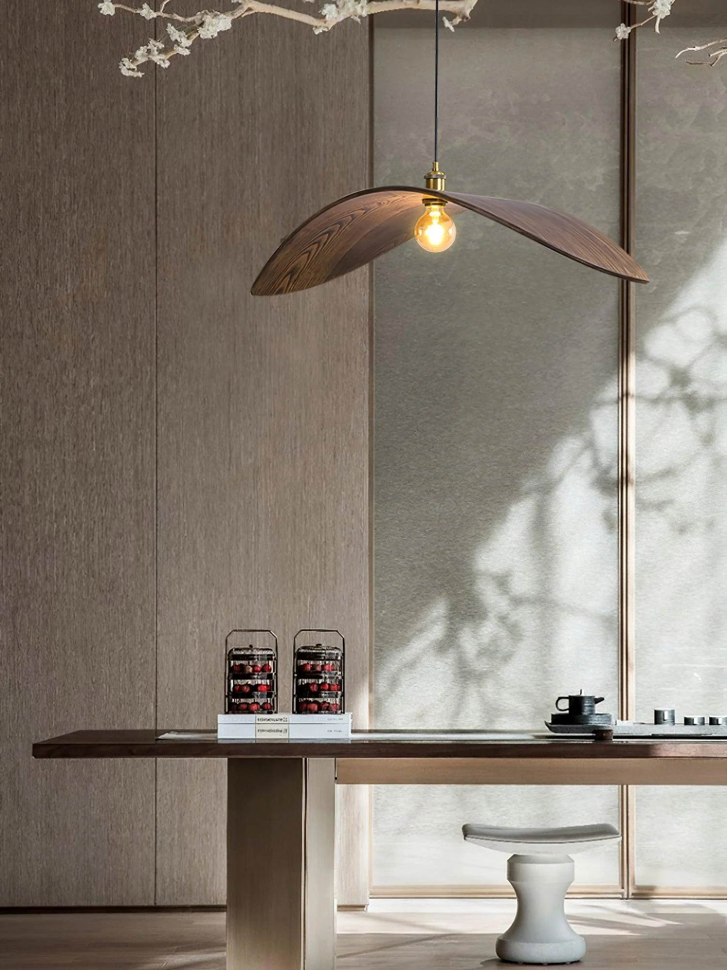 Curve Wooden Pendant Lamp - Image 28