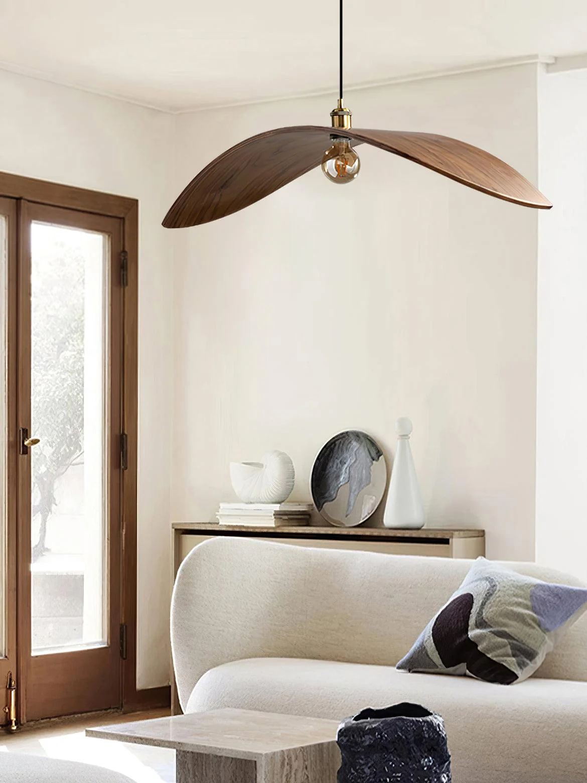 Curve Wooden Pendant Lamp - Image 30