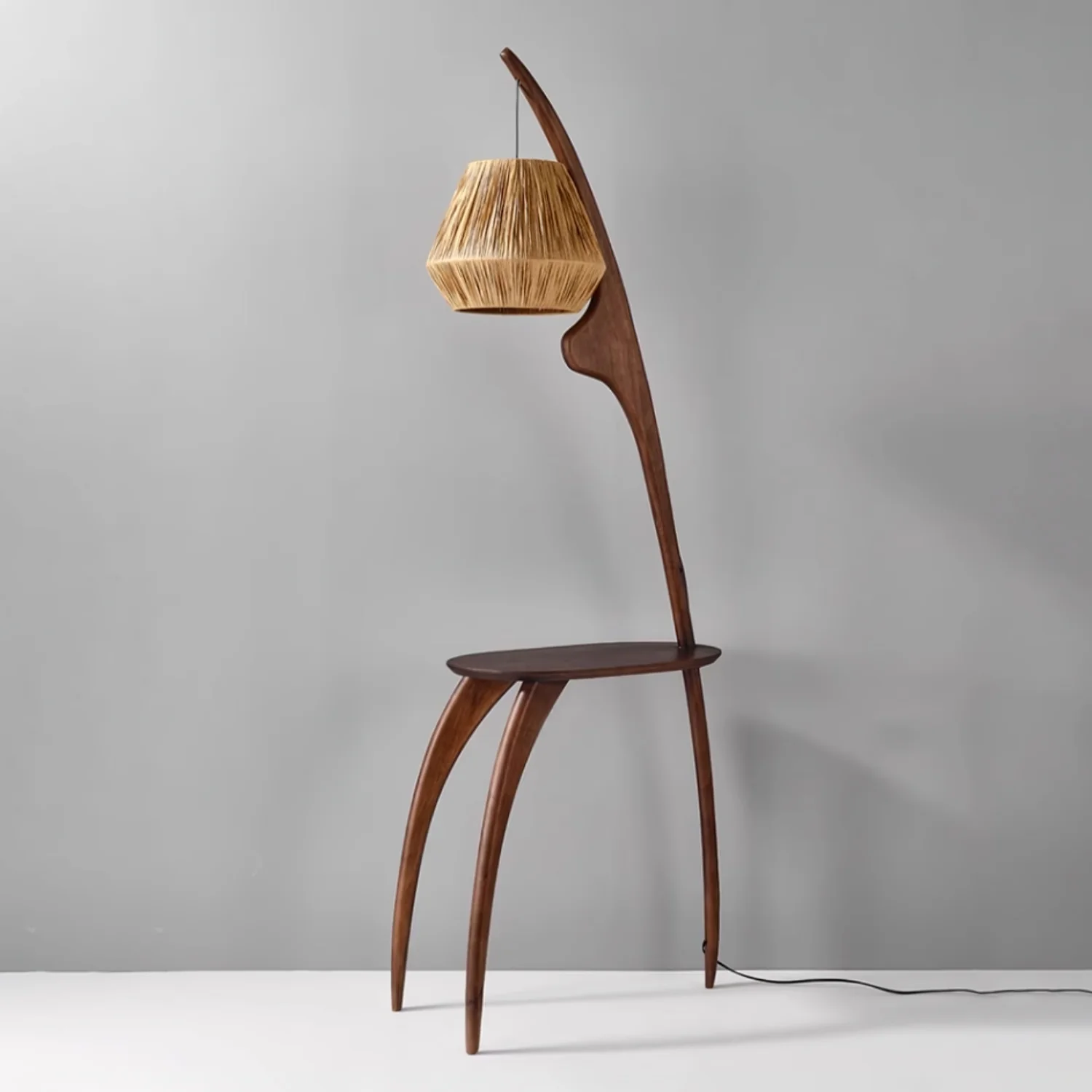 Curved Mantis Arm Floor Lamp - Image 27