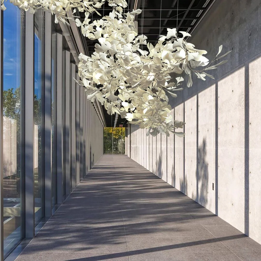 Gingko Leaves Chandelier - Image 71