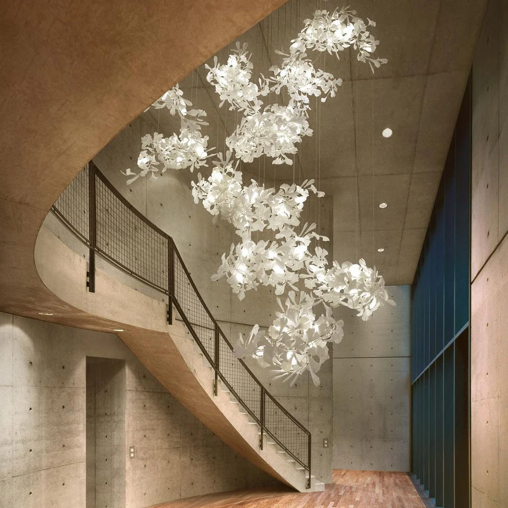 Gingko Leaves Chandelier - Image 81