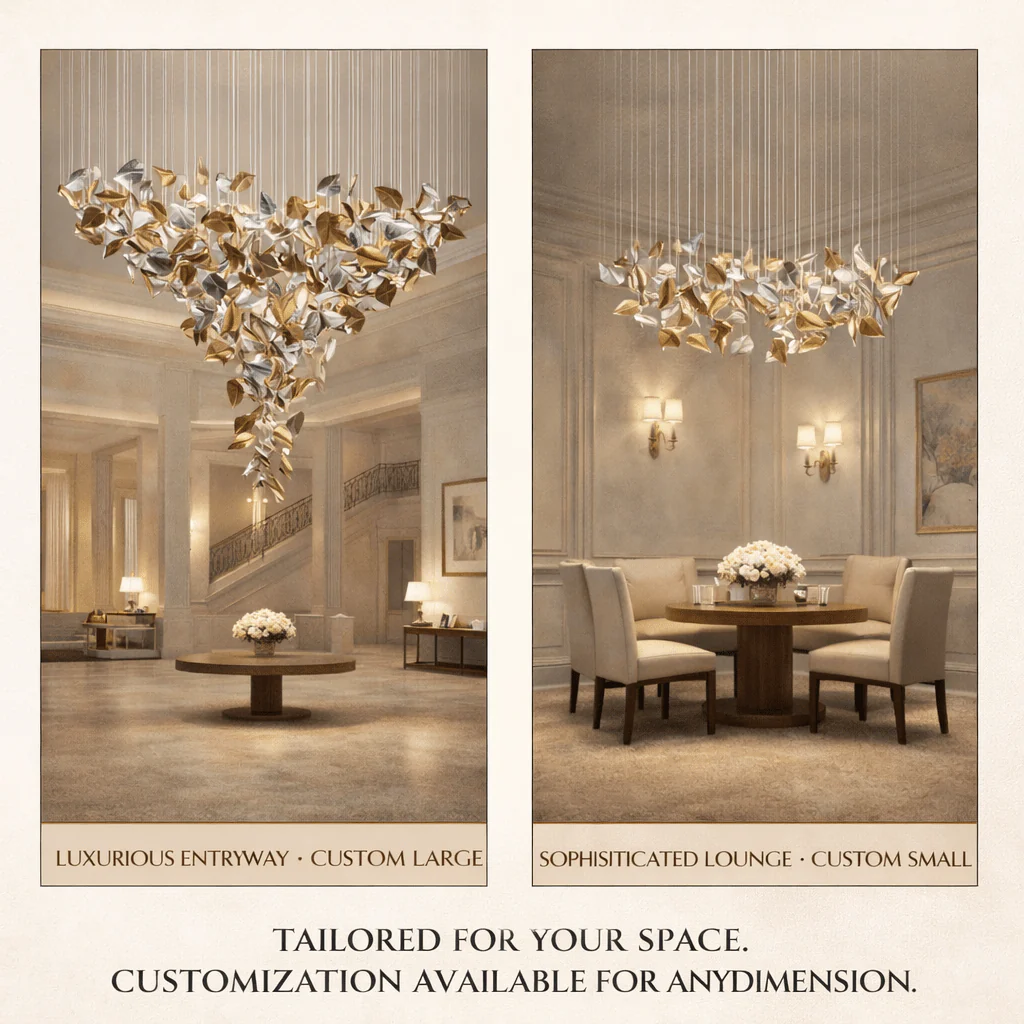 Shake Leaves Chandelier - Image 31