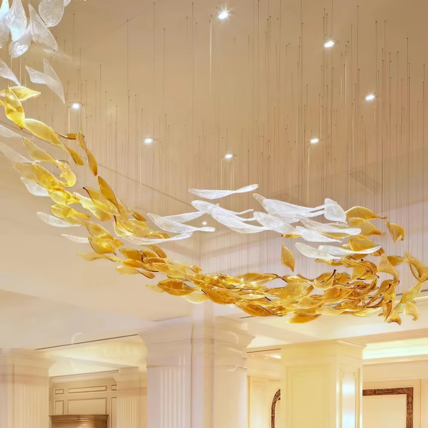 Swaying Leaves Chandelier - Image 3