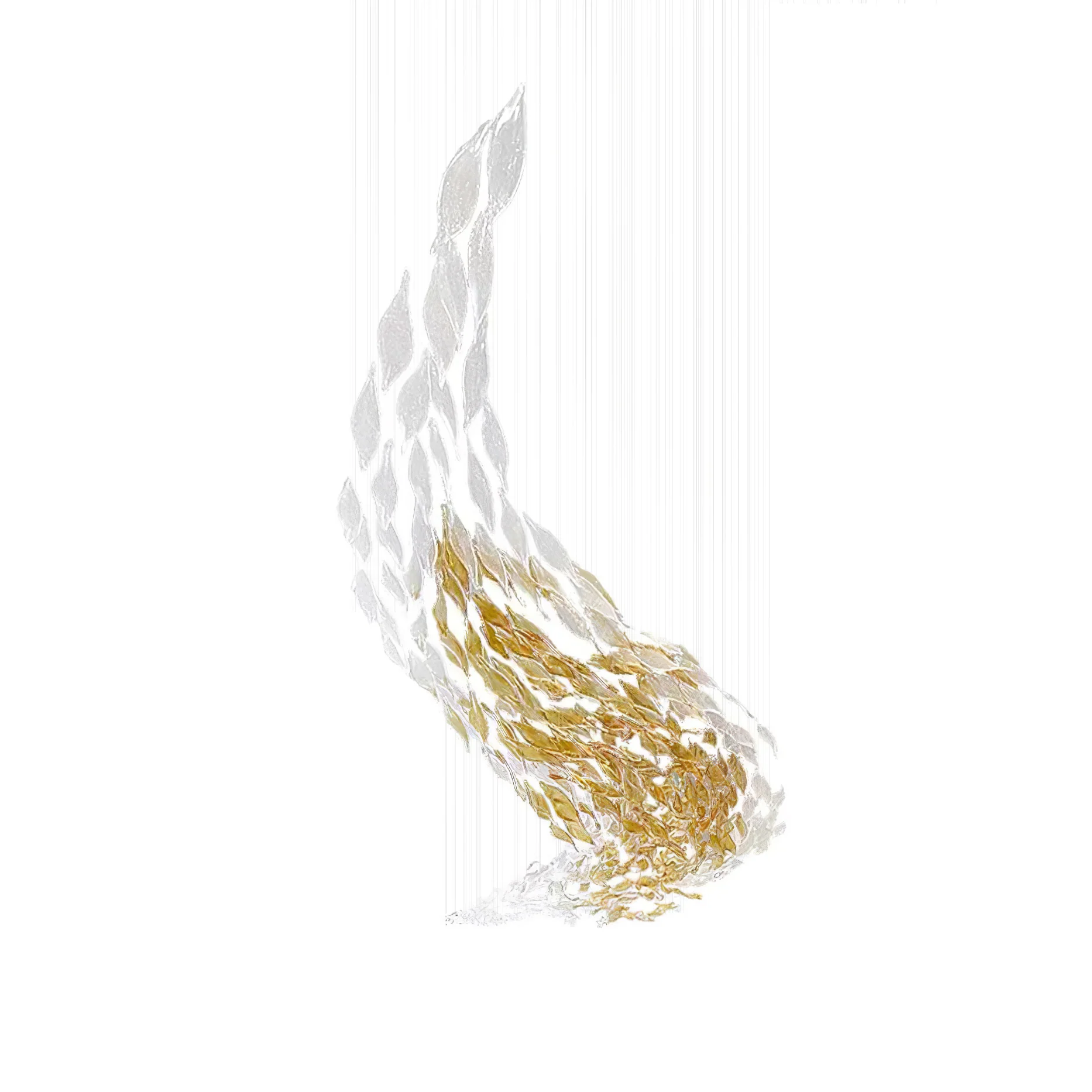 Swaying Leaves Chandelier - Image 9