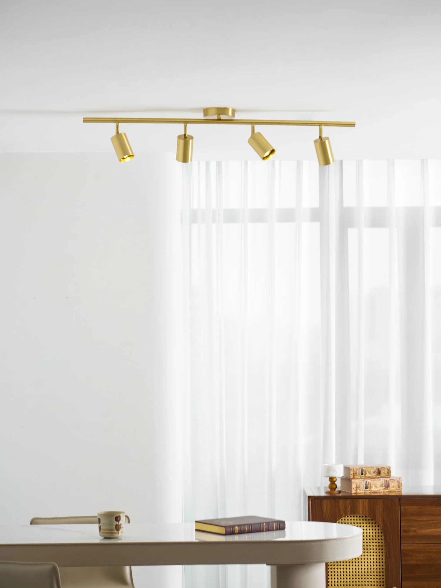 Cylinder Brass Series Ceiling Lamp - Image 8
