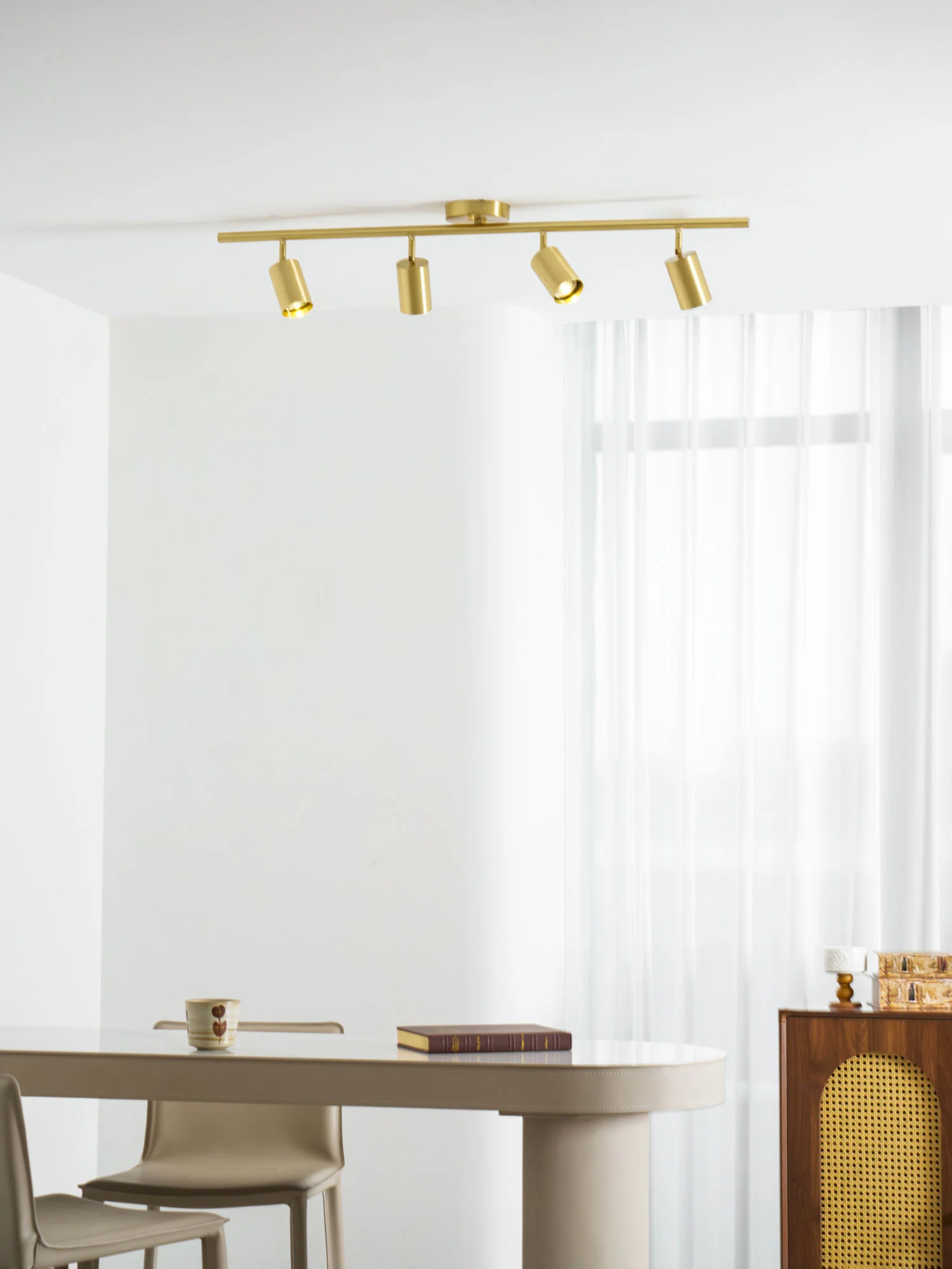 Cylinder Brass Series Ceiling Lamp - Image 9