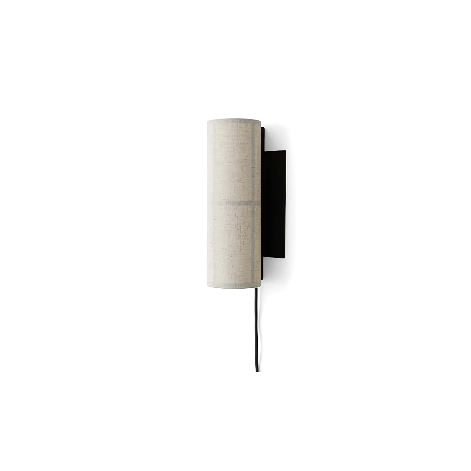 Cylinder Fabric Plug-in Wall Lamp - Image 12