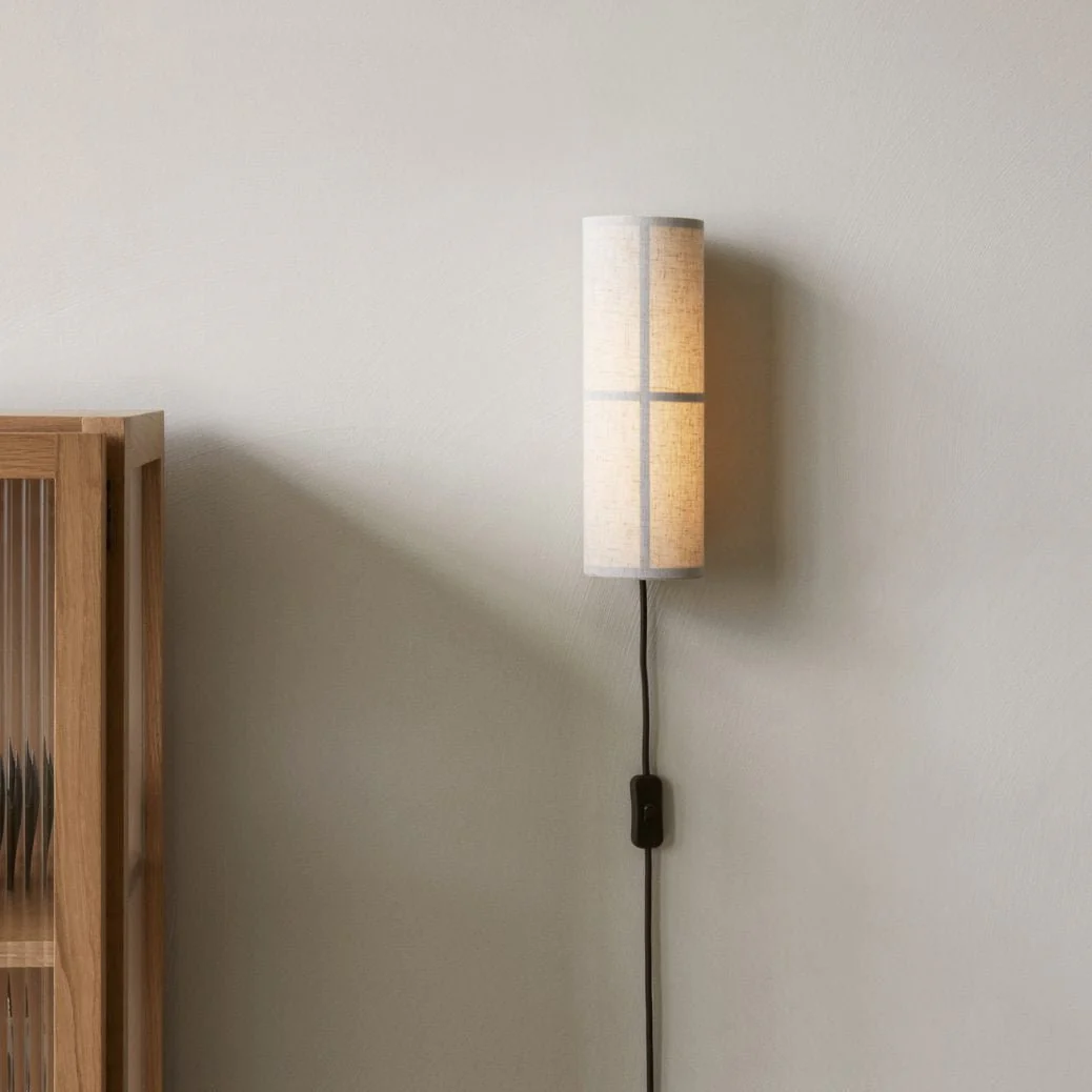 Cylinder Fabric Plug-in Wall Lamp - Image 18