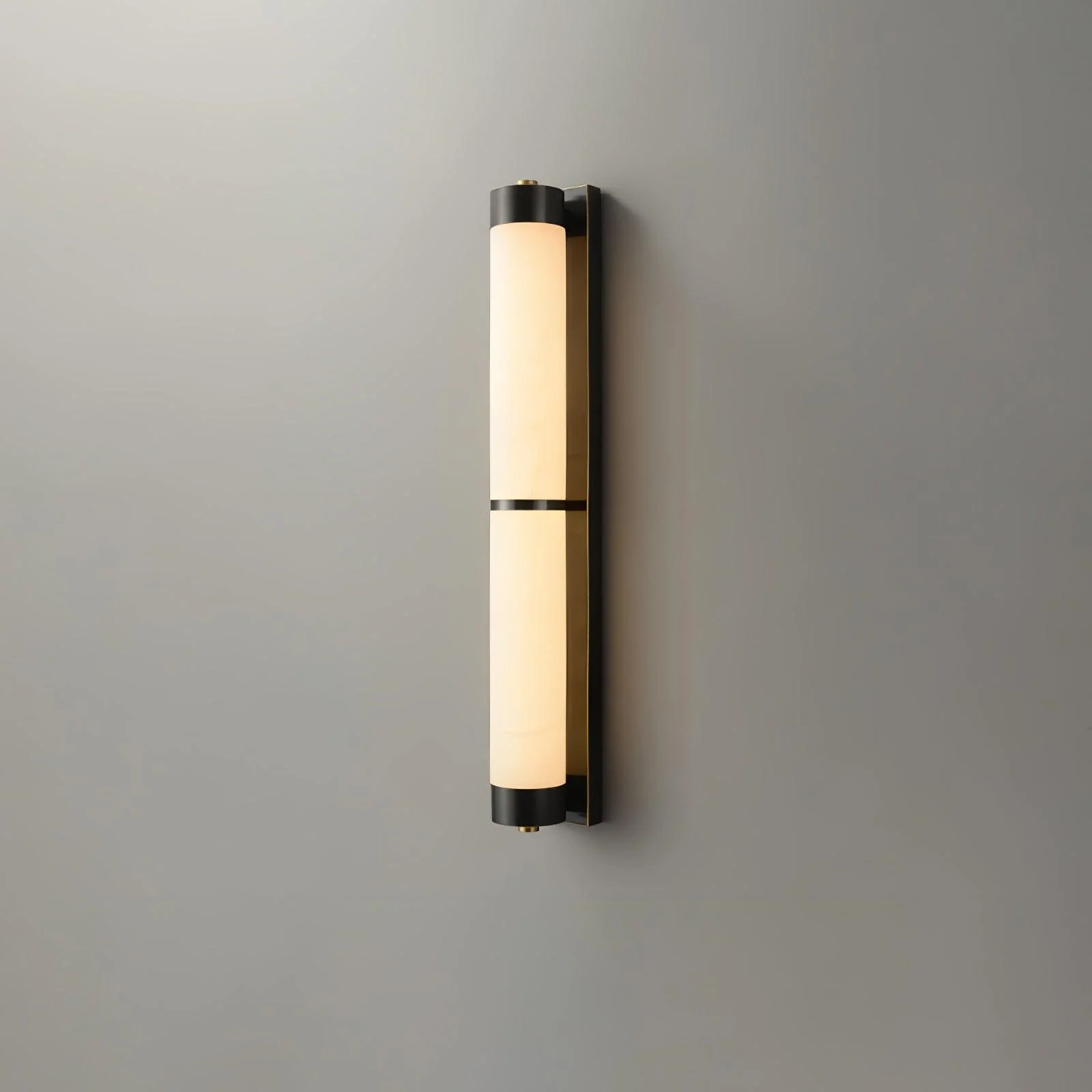 Cylindra Alabaster Brass Wall Light - Image 25