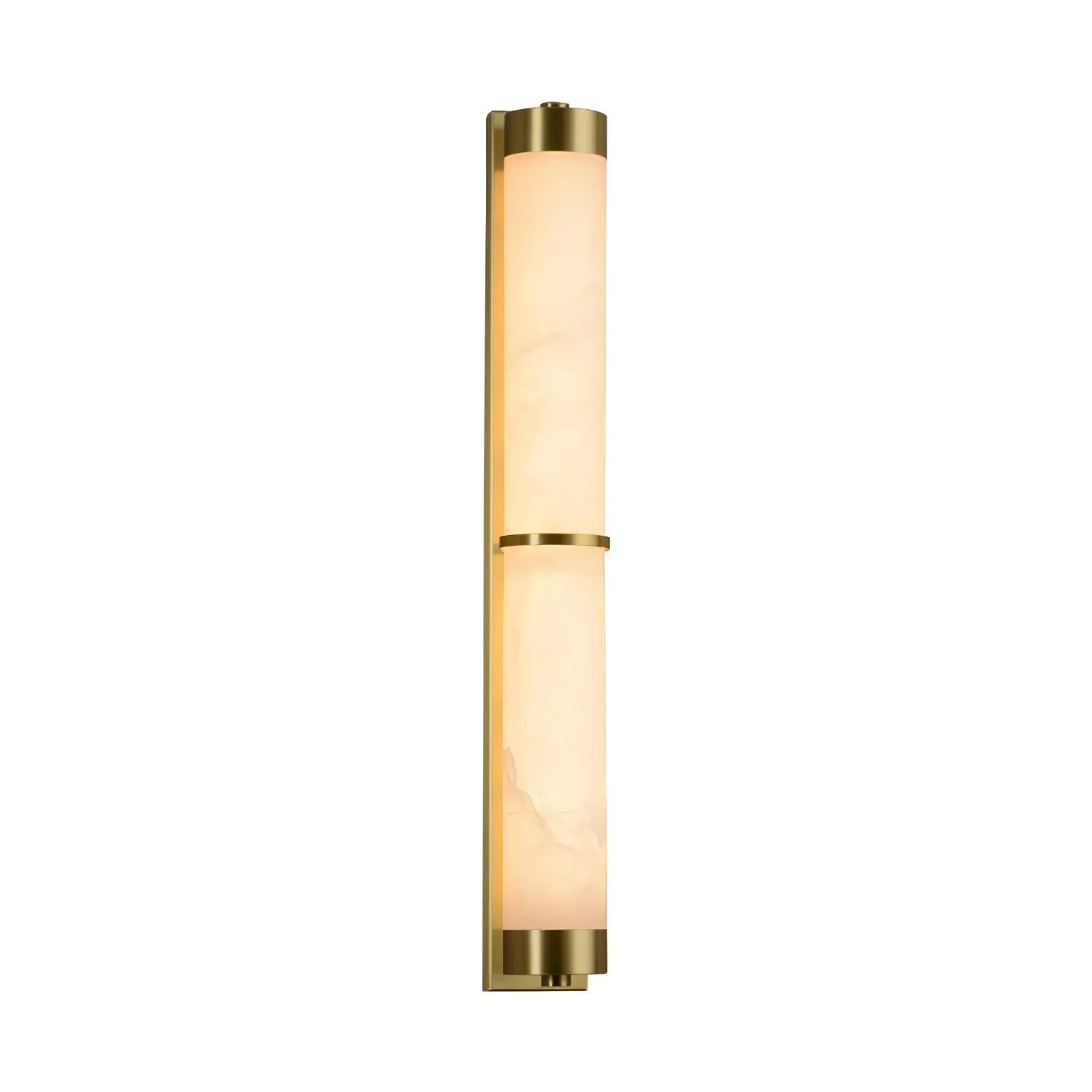 Cylindra Alabaster Brass Wall Light - Image 31