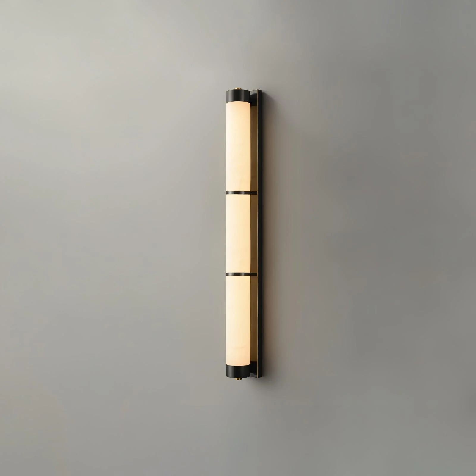 Cylindra Alabaster Brass Wall Light - Image 40