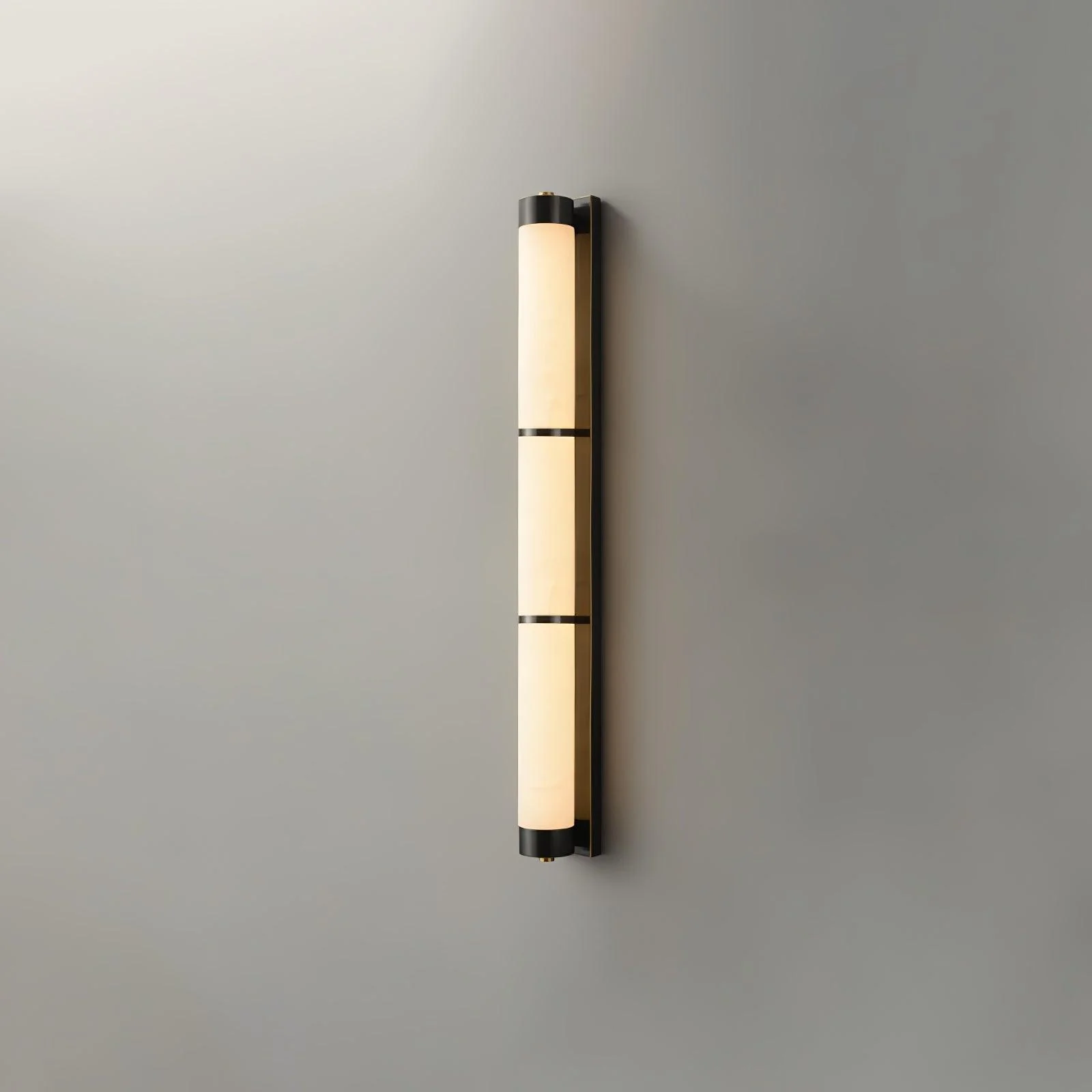 Cylindra Alabaster Brass Wall Light - Image 45