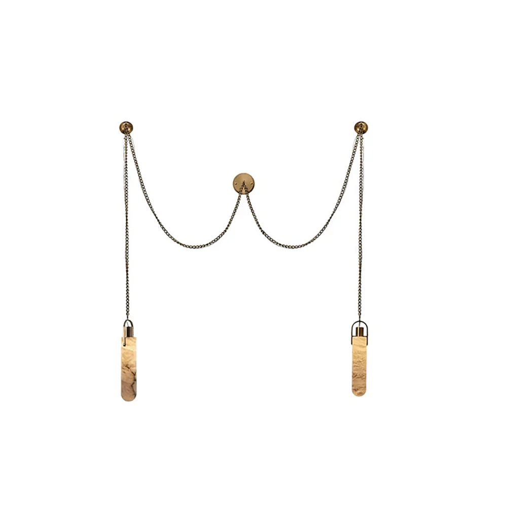 Cylindrical Cluster Alabaster Chandelier - Image 12