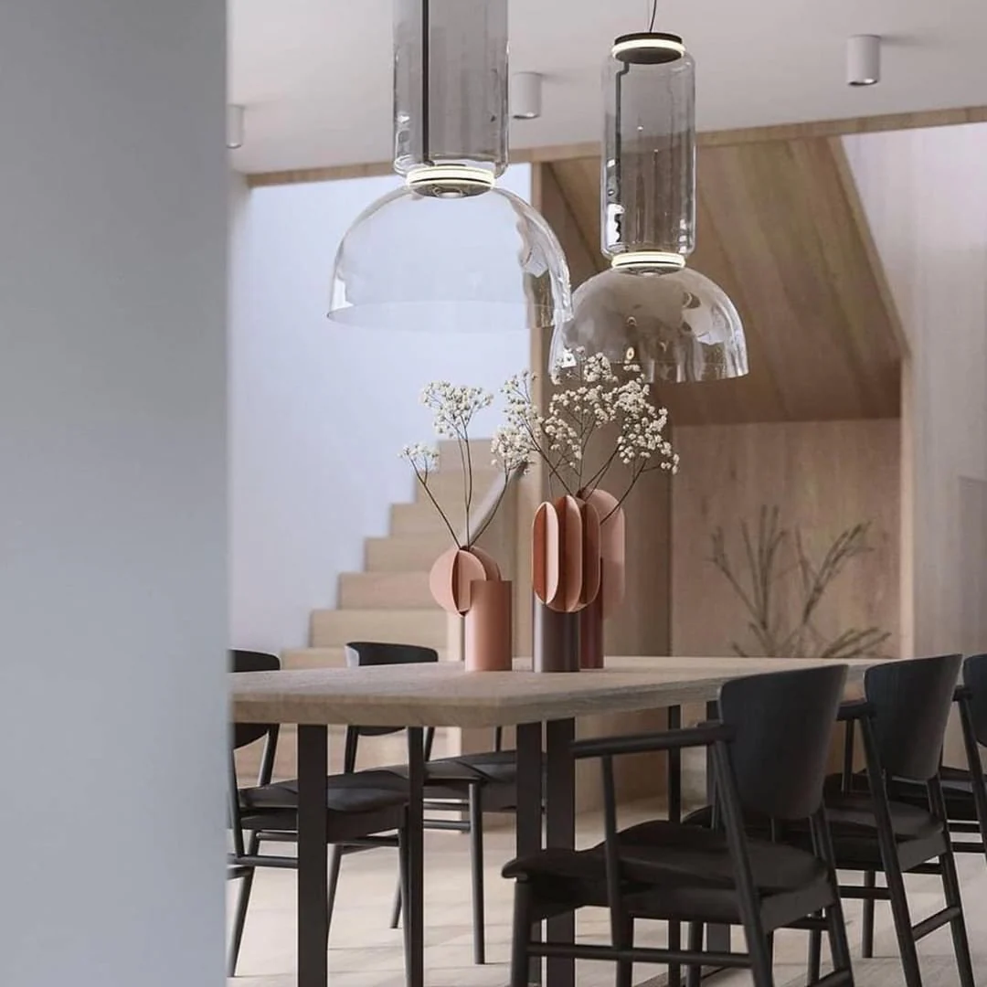 Cylindrical LED Pendant Light - Image 108