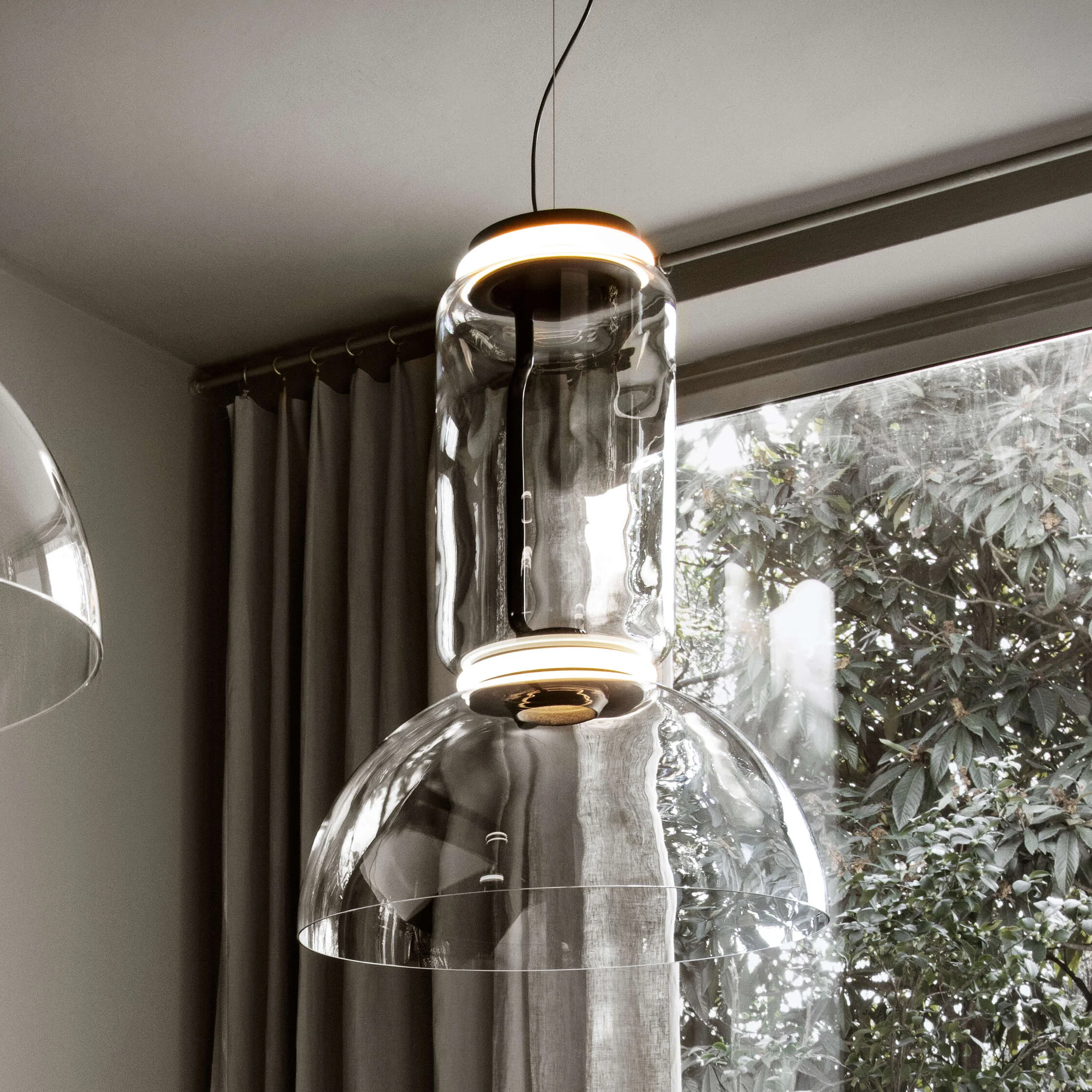 Cylindrical LED Pendant Light - Image 121