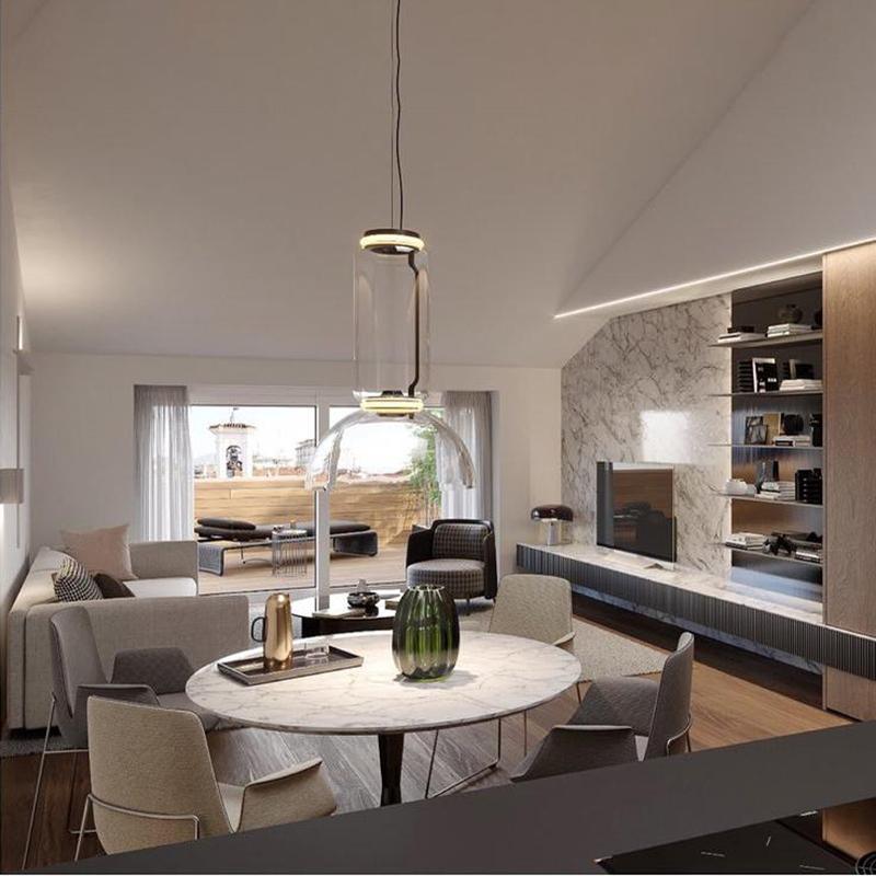 Cylindrical LED Pendant Light - Image 22