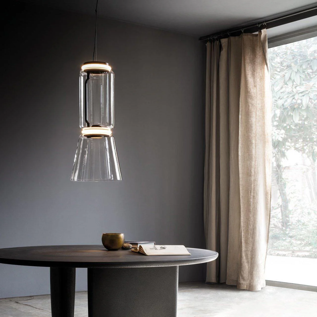 Cylindrical LED Pendant Light - Image 5