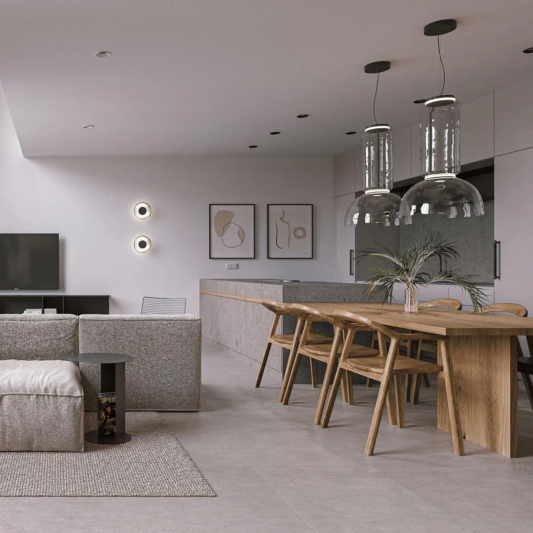 Cylindrical LED Pendant Light - Image 85