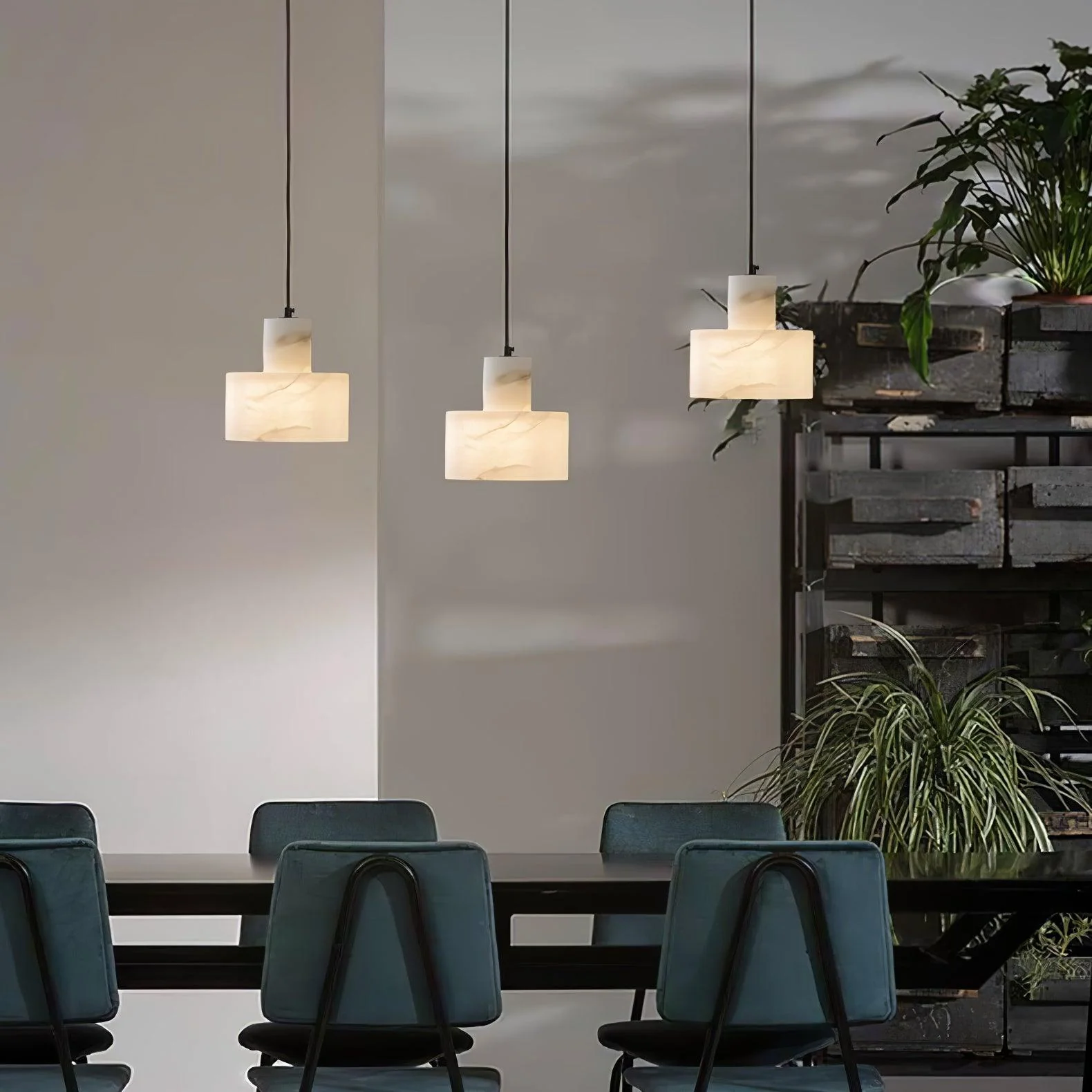Cyls Alabaster Pendant Lamp - Image 22