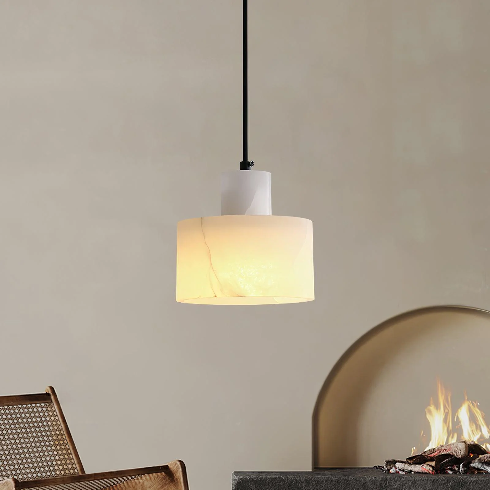 Cyls Alabaster Pendant Lamp - Image 25