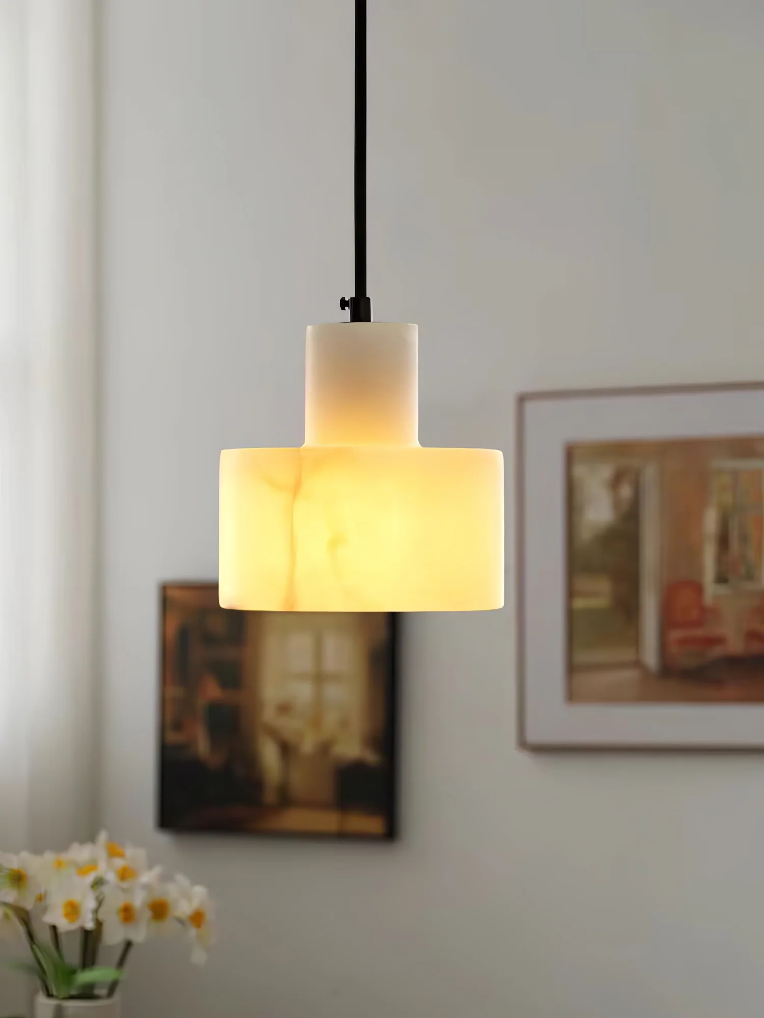 Cyls Alabaster Pendant Lamp - Image 37