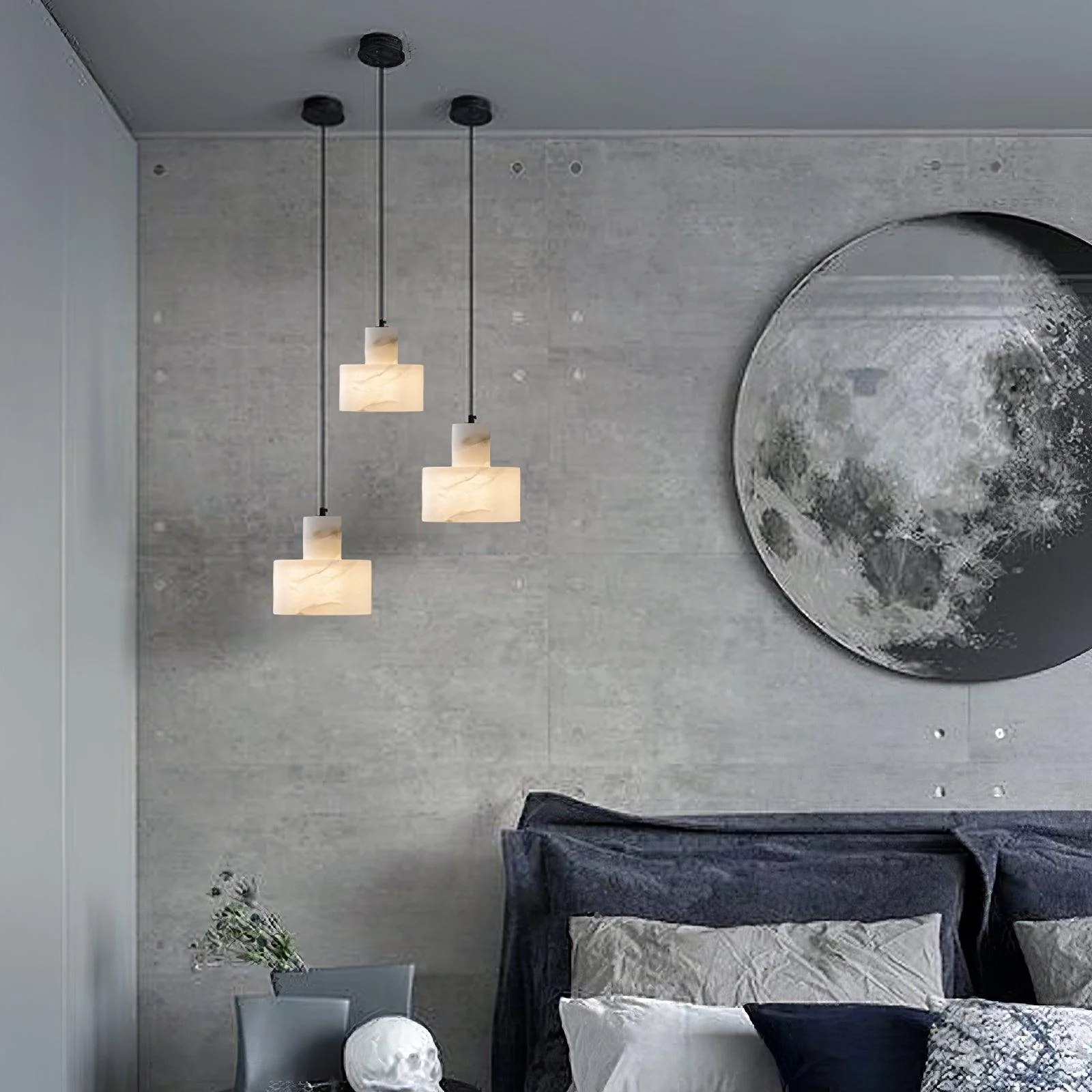 Cyls Alabaster Pendant Lamp - Image 5