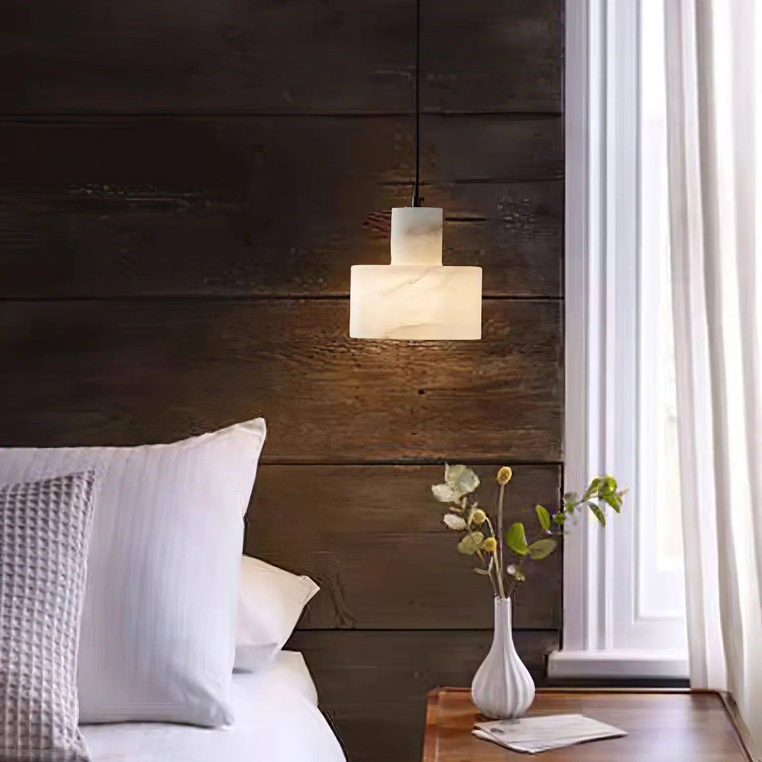 Cyls Alabaster Pendant Lamp - Image 52