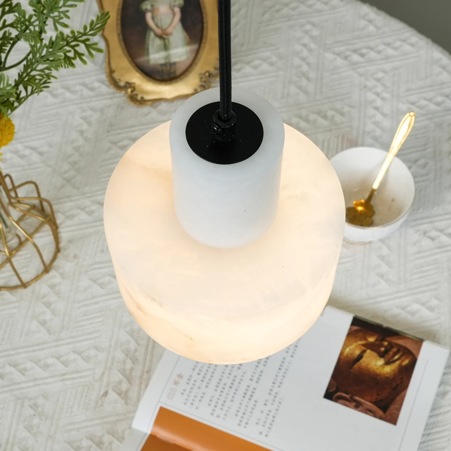 Cyls Alabaster Pendant Lamp - Image 57