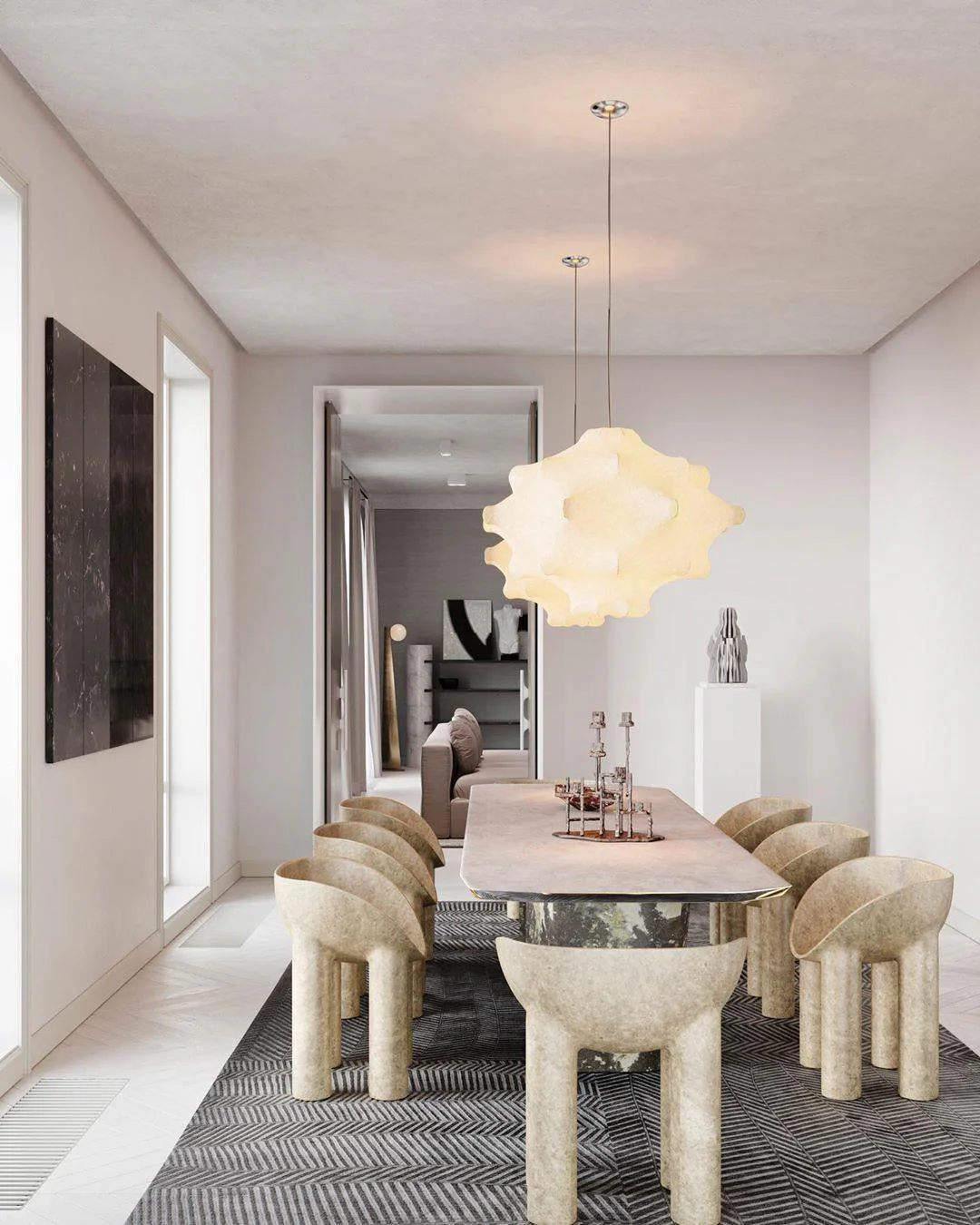Cocoon Bloom Pendant Lamp - Image 22