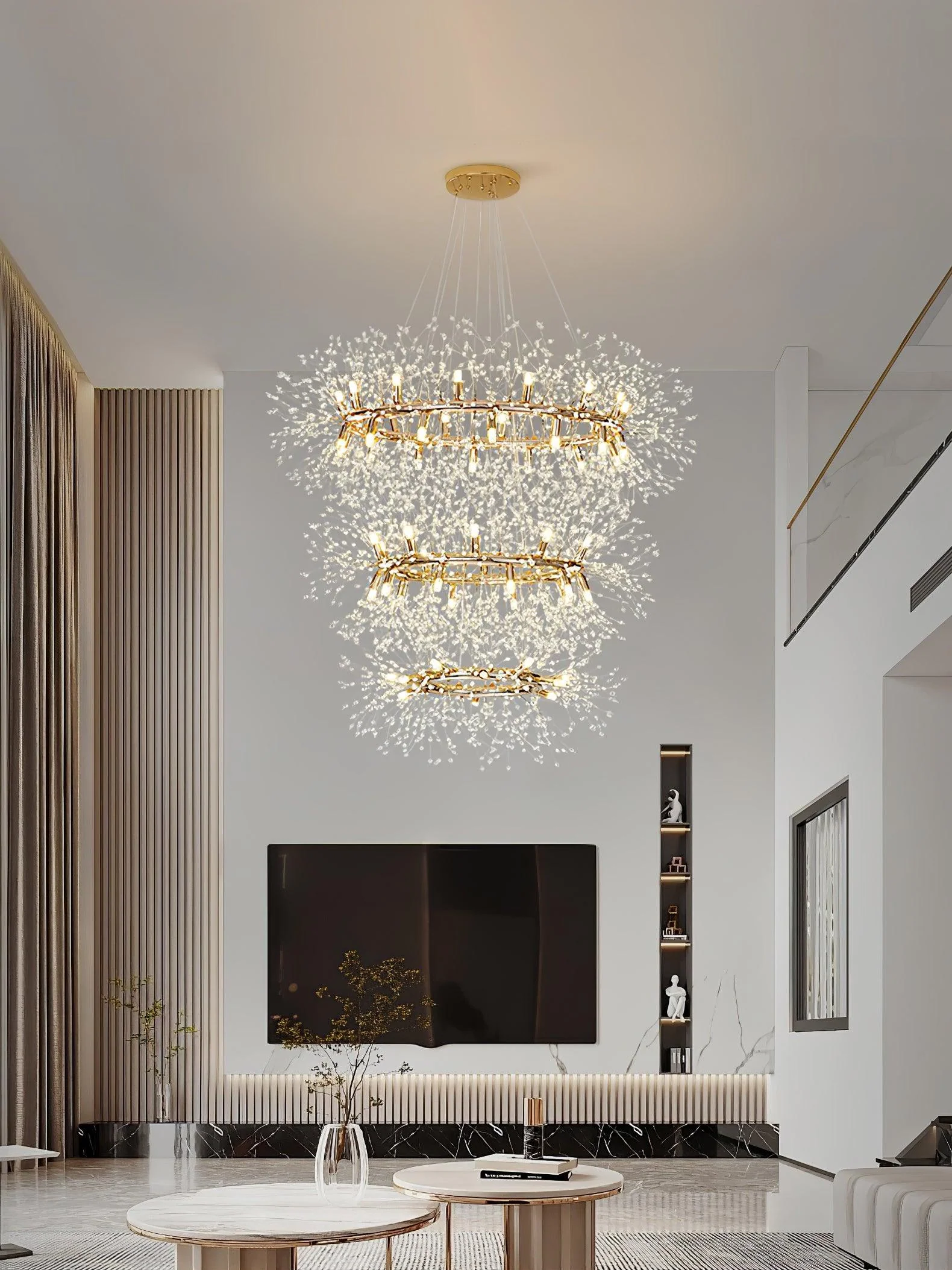 Dandelion Round Chandelier - Image 16