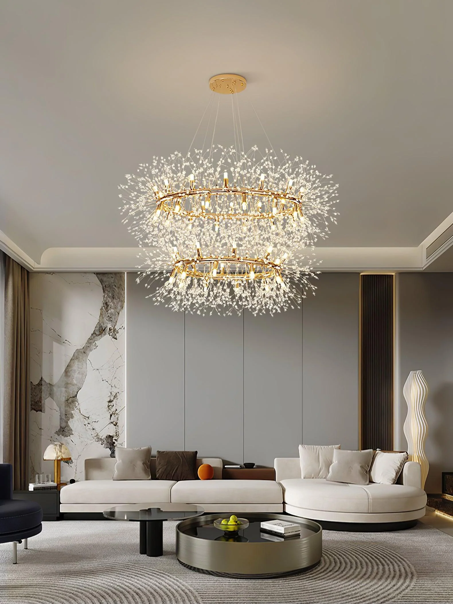 Dandelion Round Chandelier - Image 20